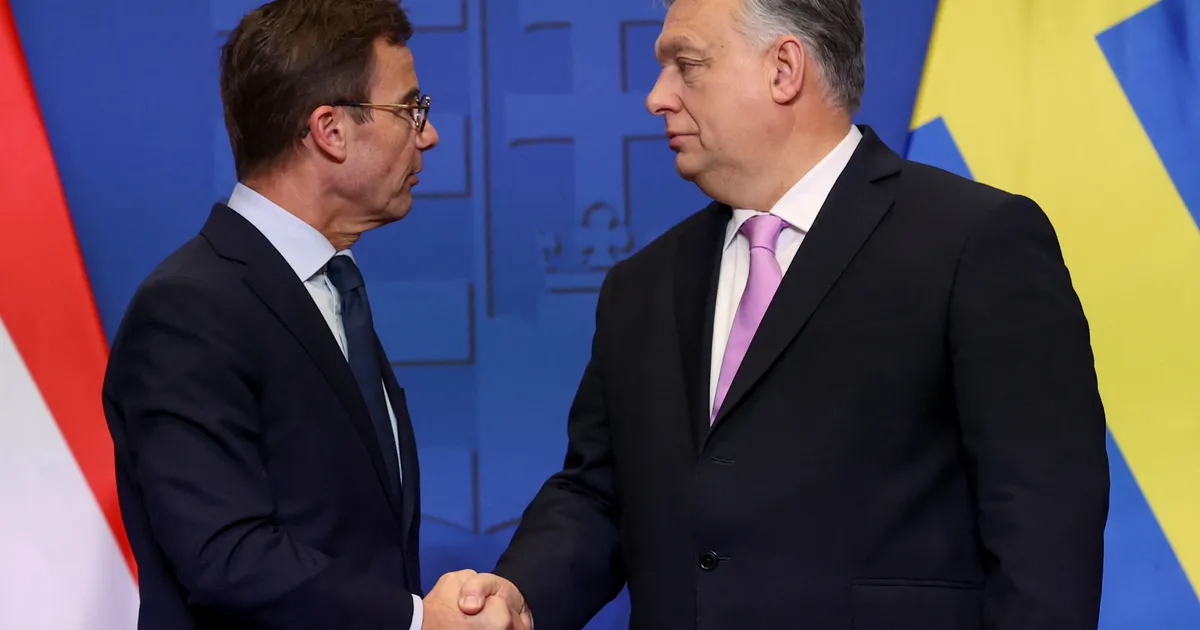 Ungari ja Rootsi peaminister astusid säutsusõtta