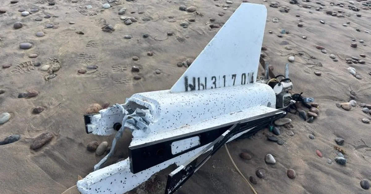 Läti rannast leiti Vene drooni rusud