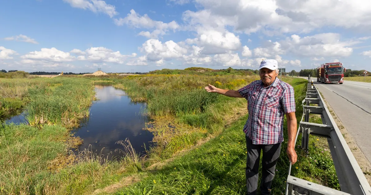 Lohakalt ladestatud rämps ja pinnas tegid ojast haisva tiigi