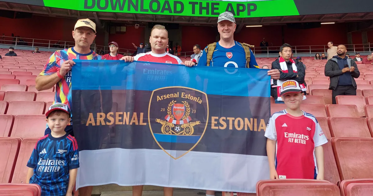 TEHTUD! ⟩ Pikk töö kandis vilja ja Arsenali kodustaadioni kaunistab nüüd sini-must-valge