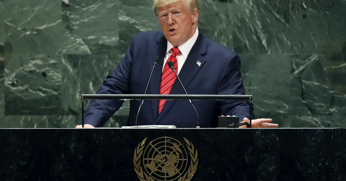 MIDA ÜTLEB TRUMP? ⟩ ÜRO kõnepuldist on pillutud süüdistusi saatanaks ja raketimeheks olemises