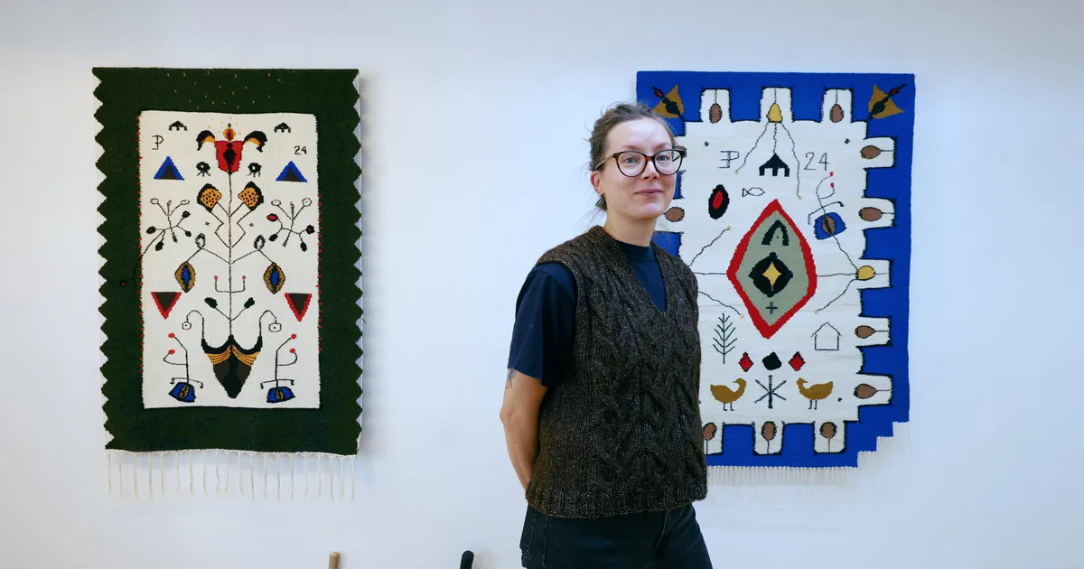 Soome kunstnik Elina Priha tõi Tampere majja näha oma saareteemalisi teoseid