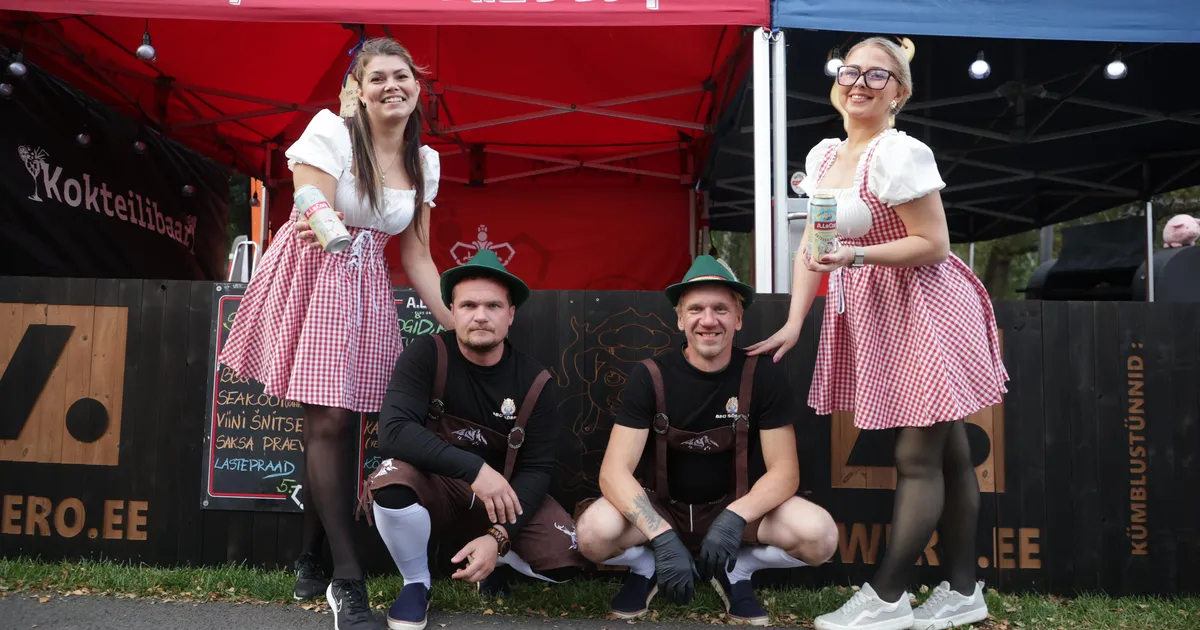 GALERII ⟩ Oktoberfest toob Tallinna lauluväljakule kümme päeva kestva peomeeleolu