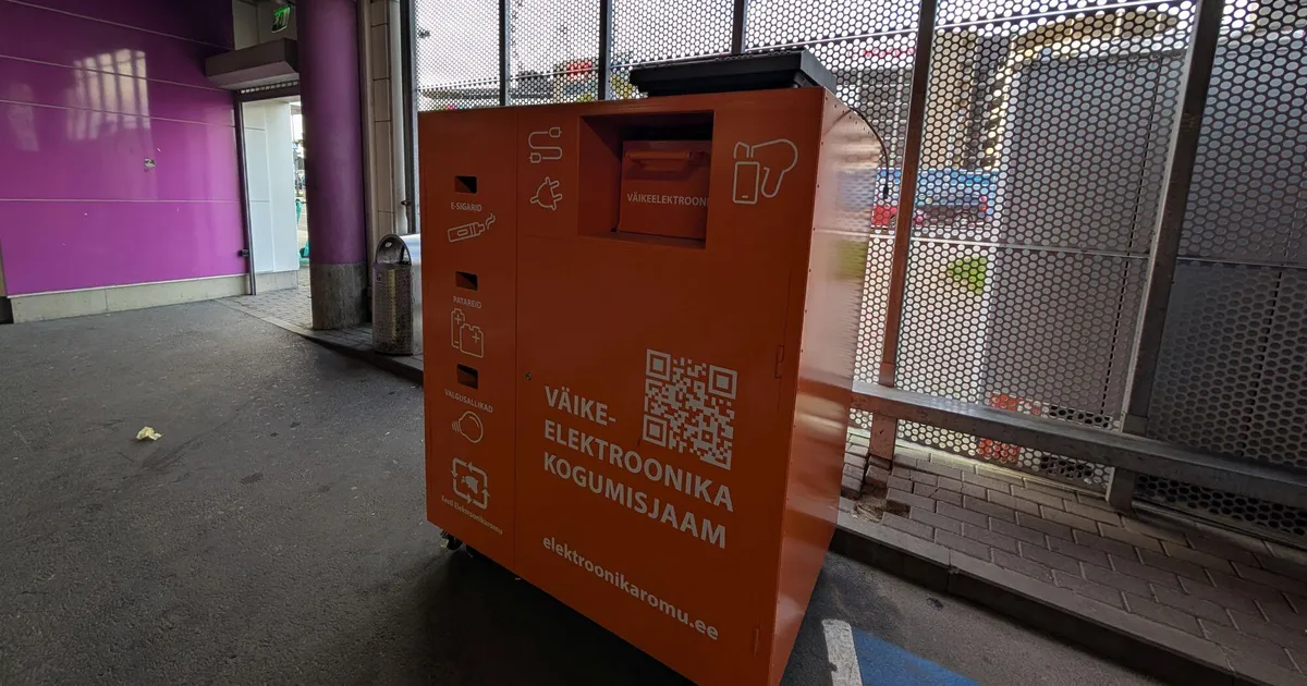 Uus kogumisjaam Ülemistel sööb ära vana elektroonika