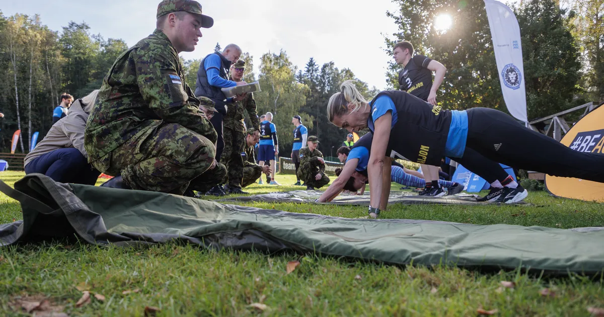 GALERII ⟩ Nõmmel toimunud perepäeval panid külastajad jõu proovile NATO testis