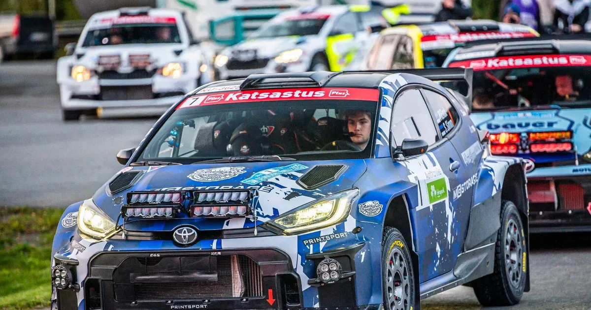 Vägev etteaste: Enok jäi Soome meistrivõistlustel napilt alla Tänaku endisele tiimikaaslasele