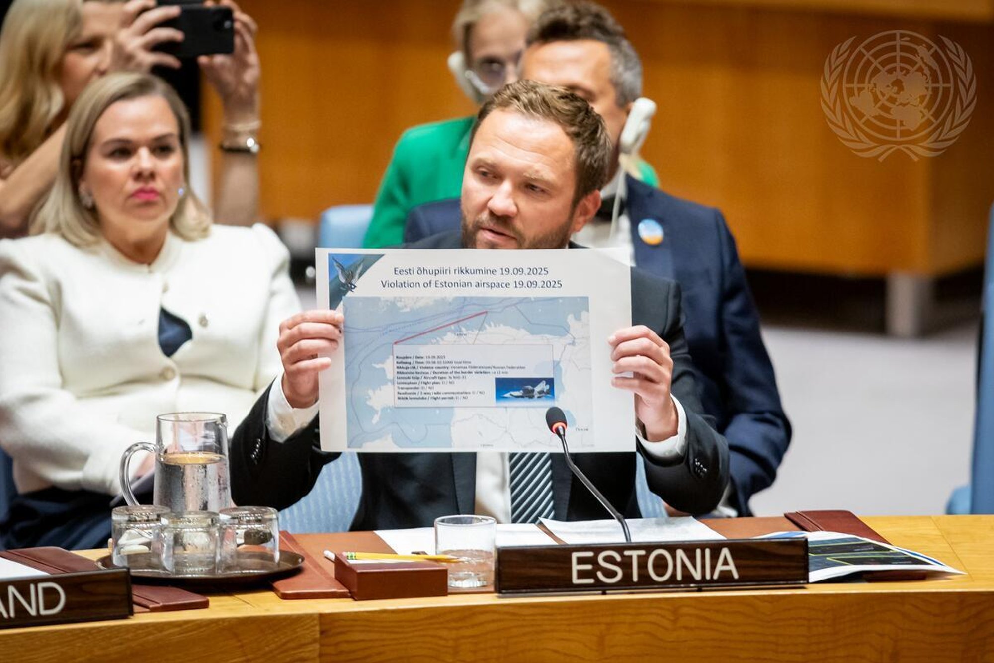 Tsahkna ÜRO julgeolekunõukogust: hea on tunda, et kui on raske hetk, siis me ei ole enam üksi. See on aastatepikkuse töö tulemus