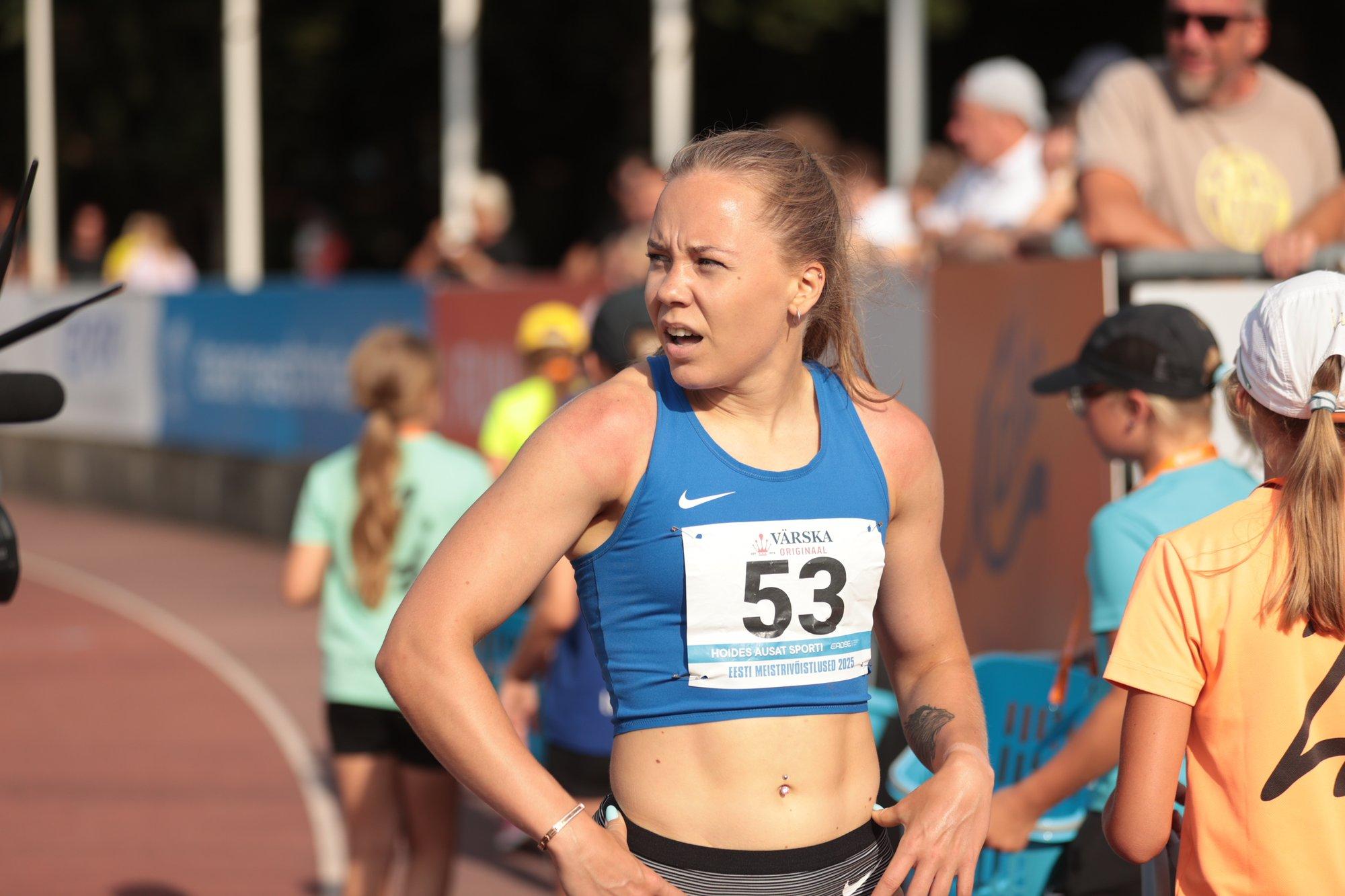 Eesti esisprinter Ann Marii Kivikas lunastas Tokyo MM-i pileti