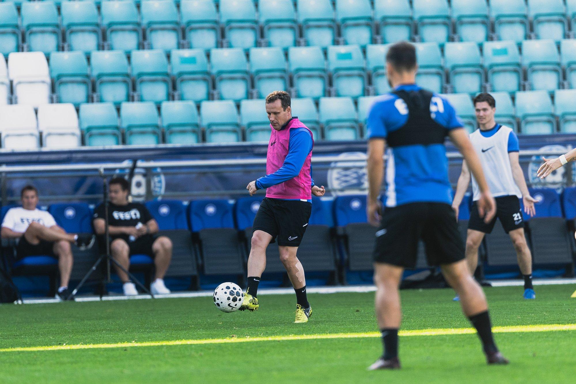 BLOGI JA FOTOD | Kaotusemaiguline viik. Eesti jalgpallikoondis ei suutnud Vassiljevi ja Teniste lahkumismängus kääbusriik Andorrale väravat lüüa