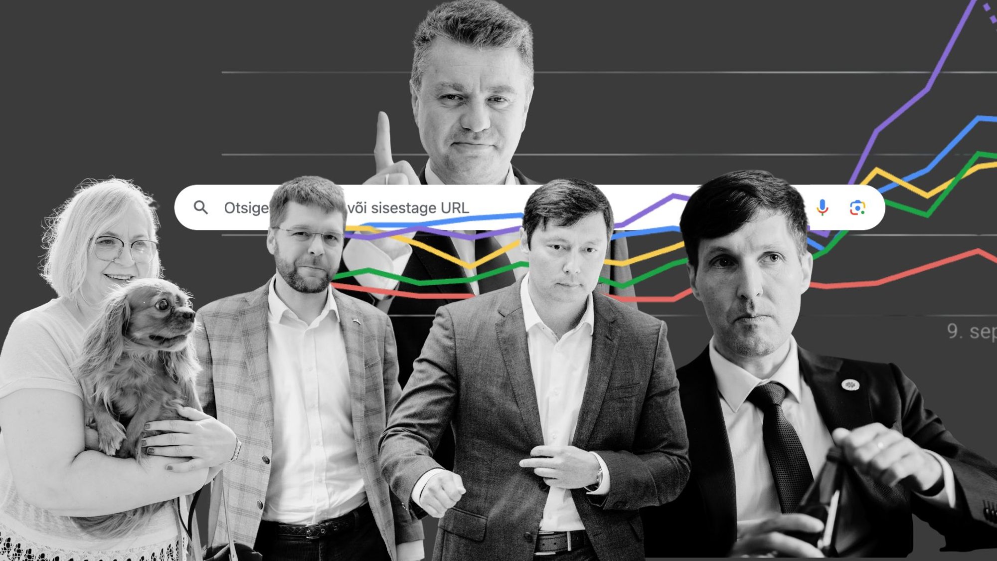 Inimesed guugeldavad aina enam erakondade nimesid. Isamaa ja EKRE teevad tähelendu