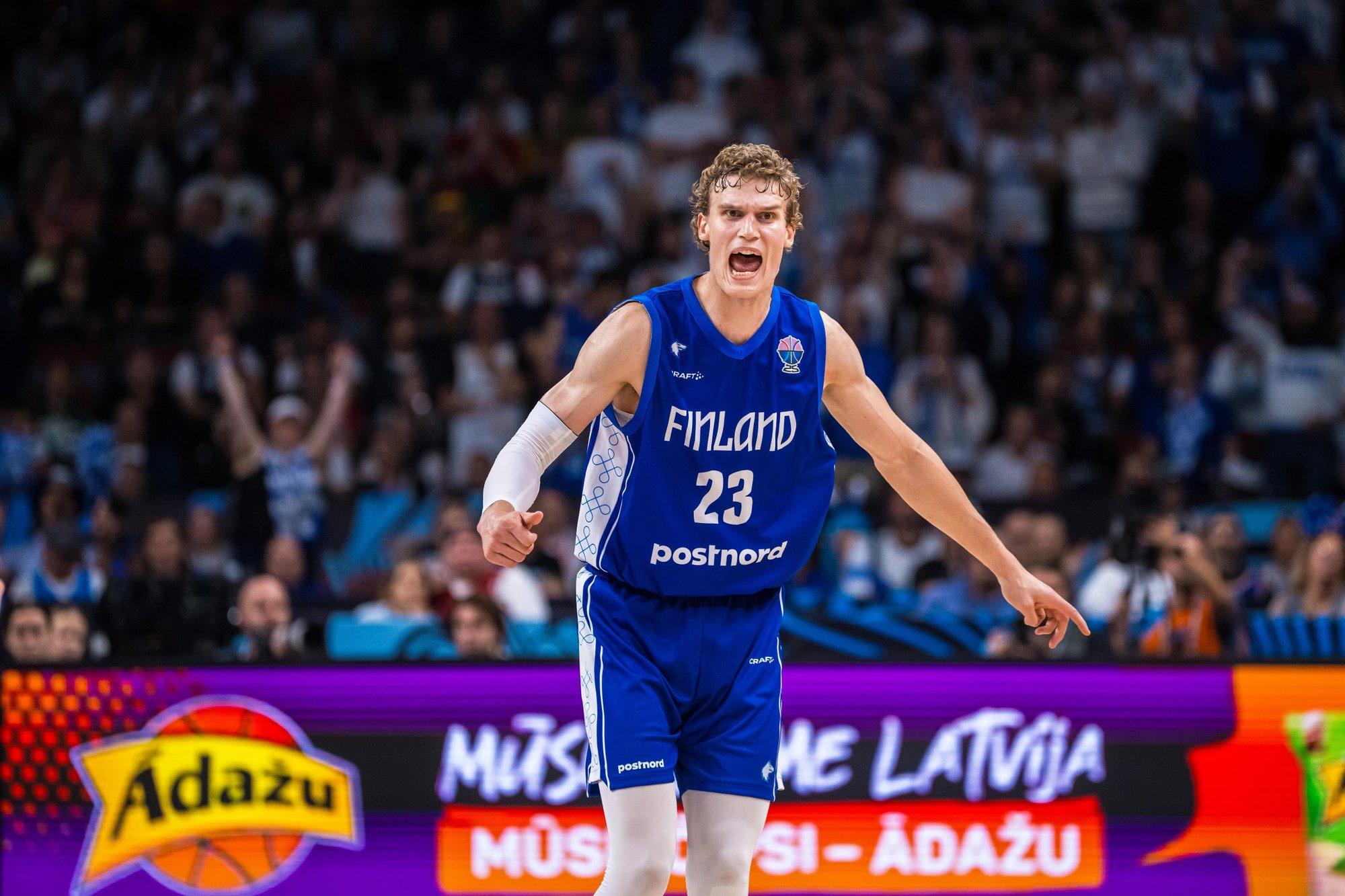 Soome koondise liider Lauri Markkanen: õpime kaotusest ja võtame pühapäeval medali