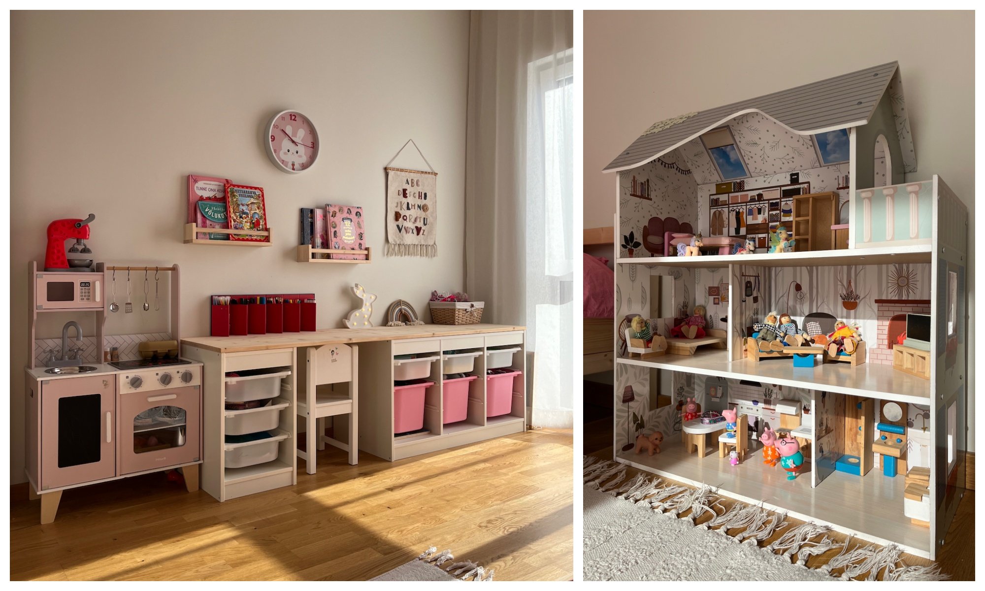 Fotovõistlus „Minu armas lastetuba“ | Mänguliste detailidega roosa tuba