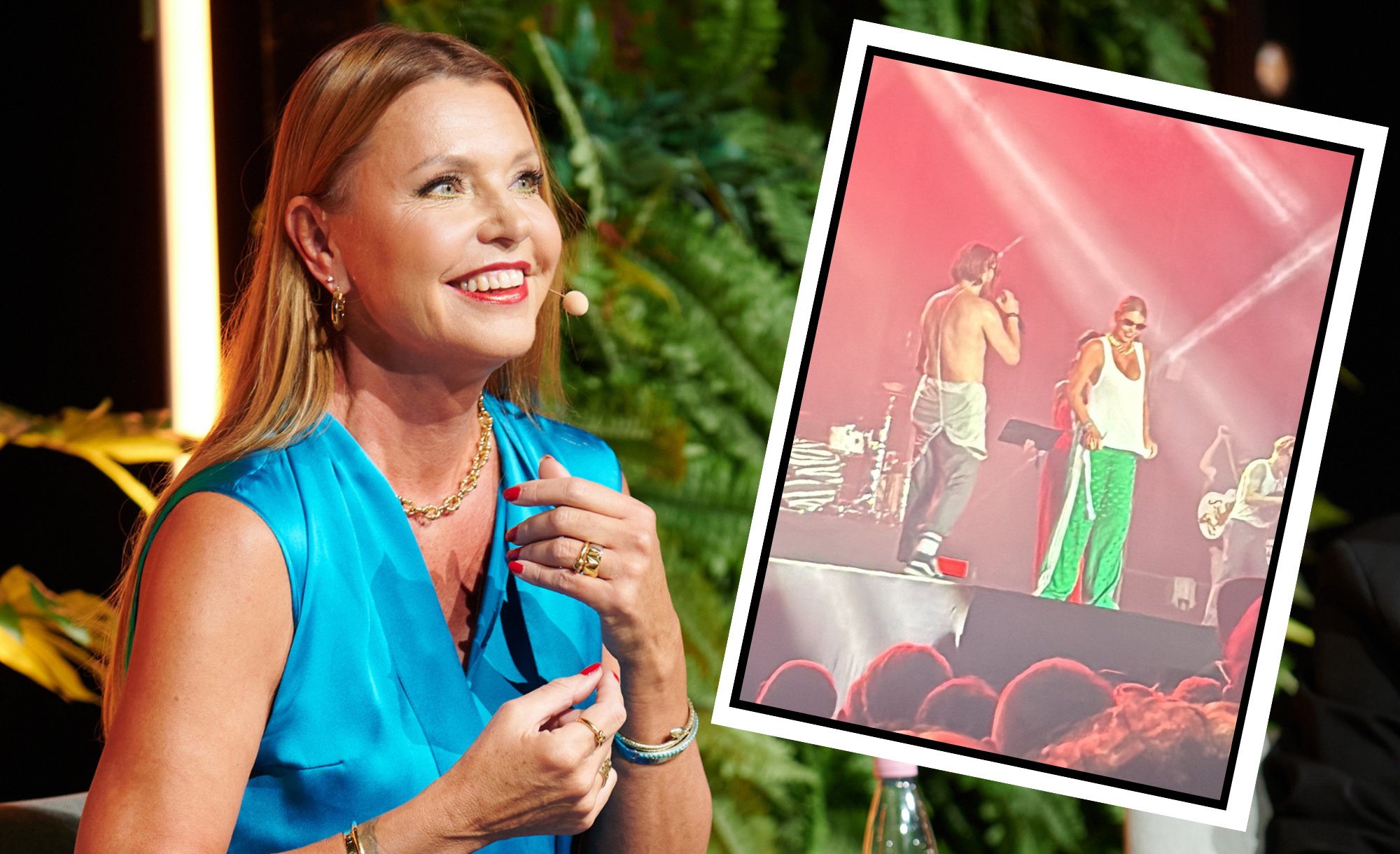 Vaatepilt vaid ühele! Anu Saagim paljastas, miks ta Õllesummeril 5Miinuse räppari ees särgi katki rebis