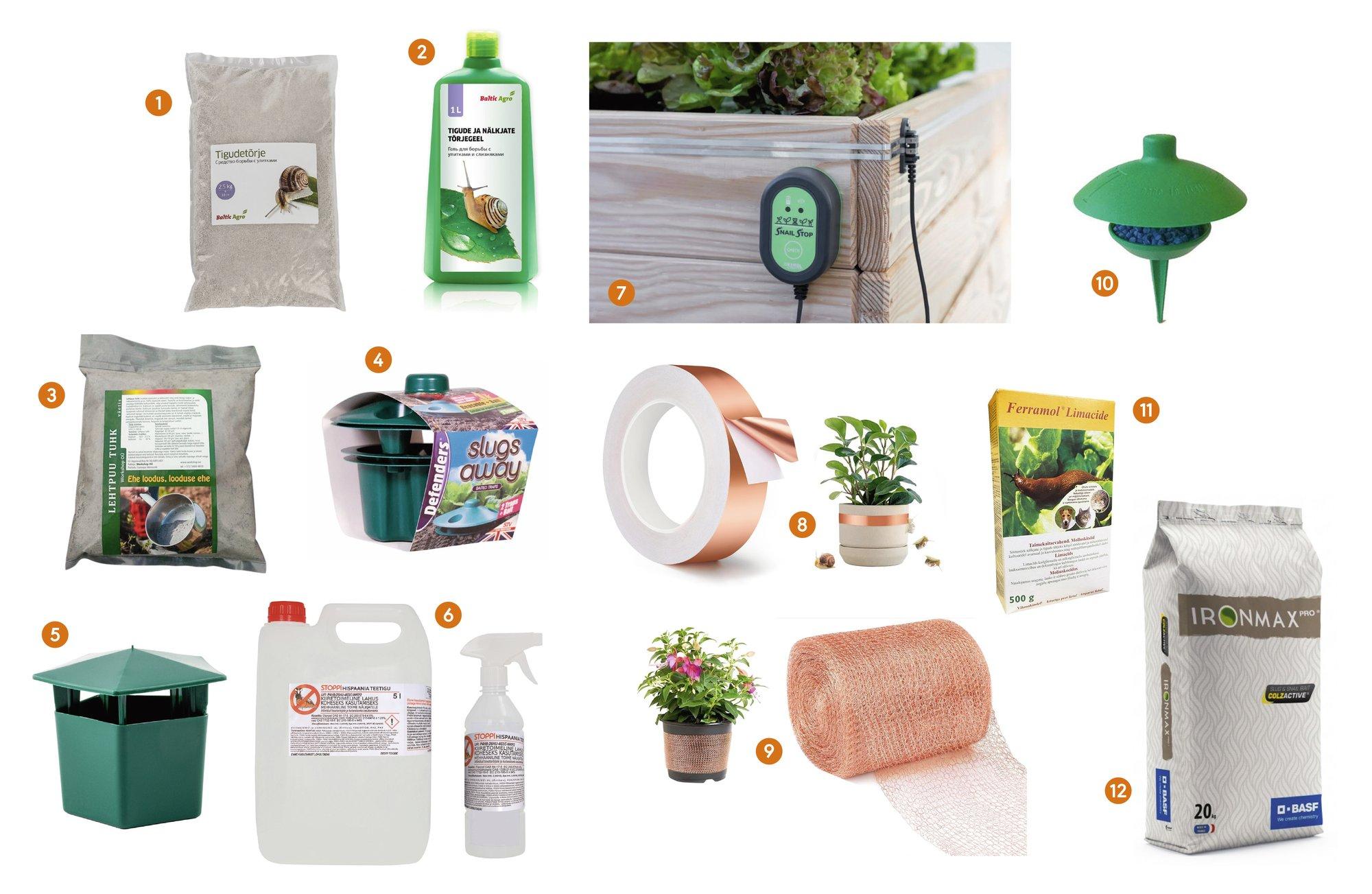 Millega tõrjuda tigusid ja nälkjaid? Ülevaade müügil olevatest vahenditest