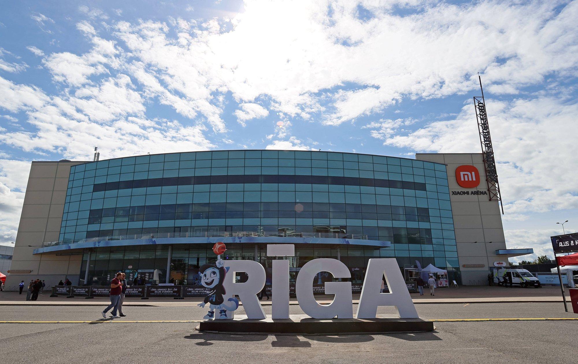 Kahtlane pakk tekitas korvpalli EM-il segadust, politsei sulges Riias ajutiselt Xiaomi Arena ümbruse