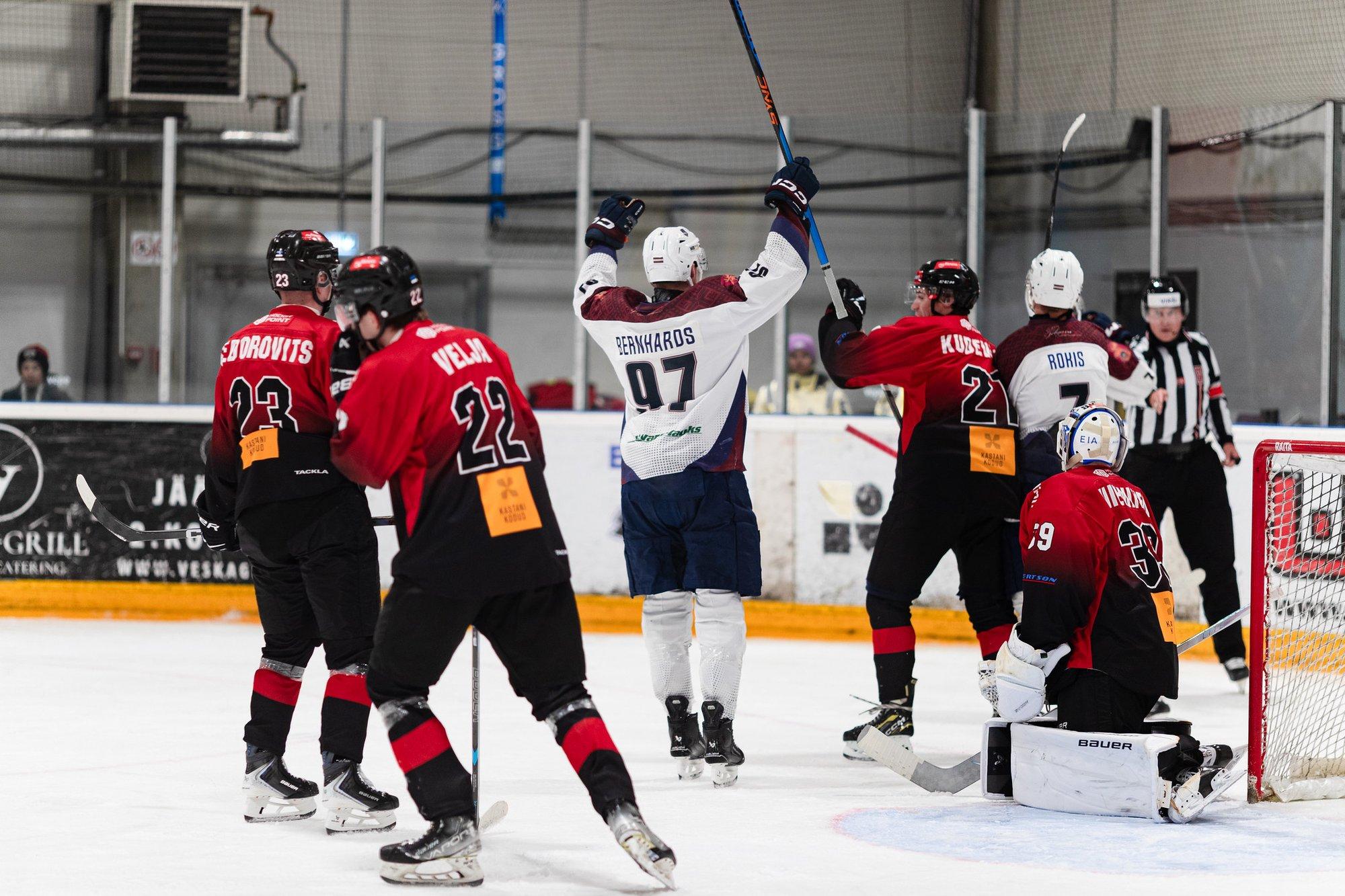 HC Panter alustas Läti klubi vastu hooaega suure kaotusega