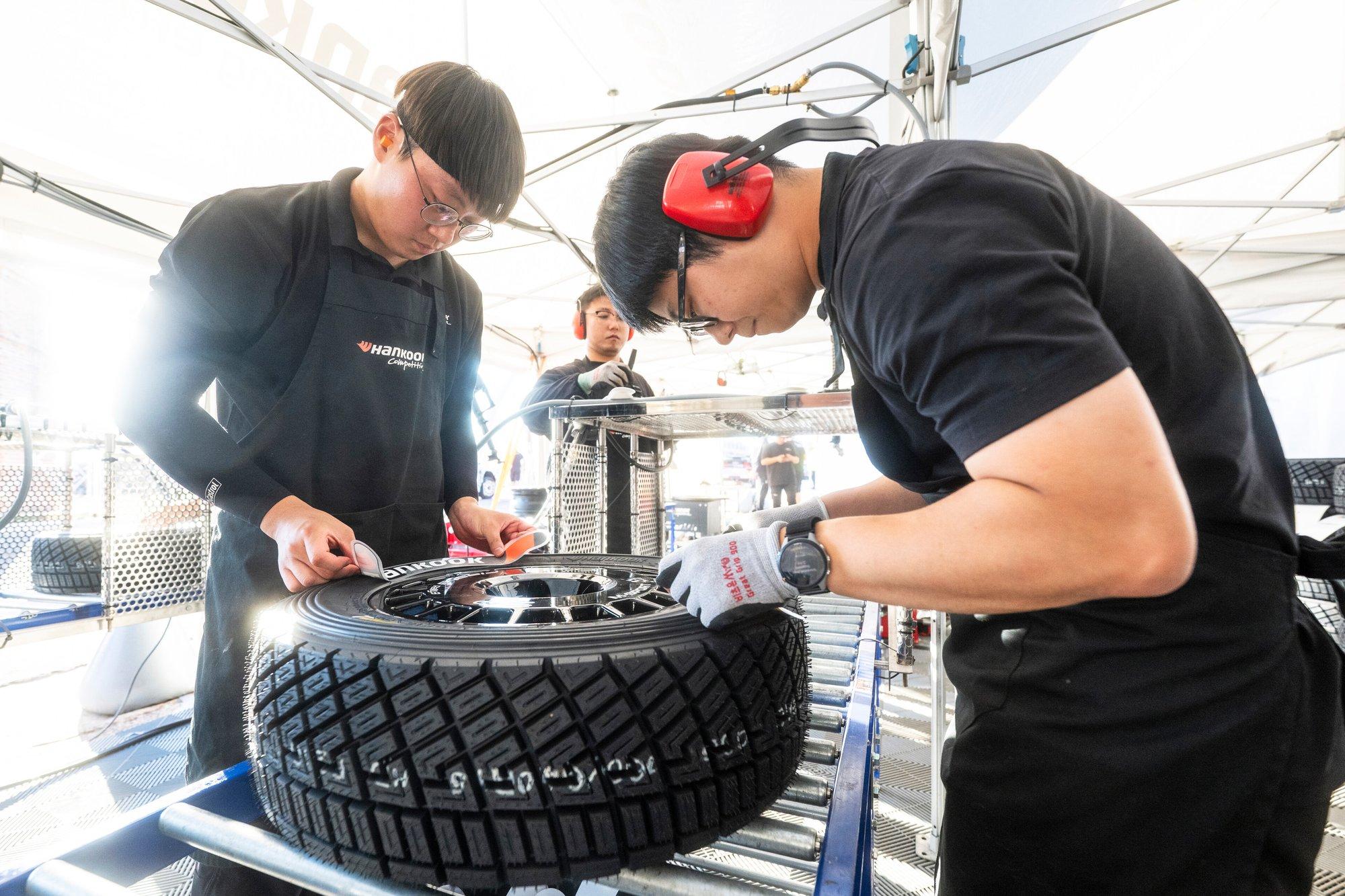 Hankook mängis päev enne Tšiili ralli algust rehvide jaotuse ümber