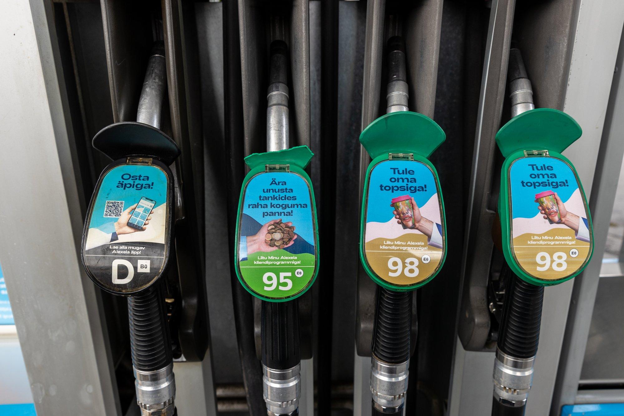 Hinnalangus pani inimesed rohkem kütust ostma