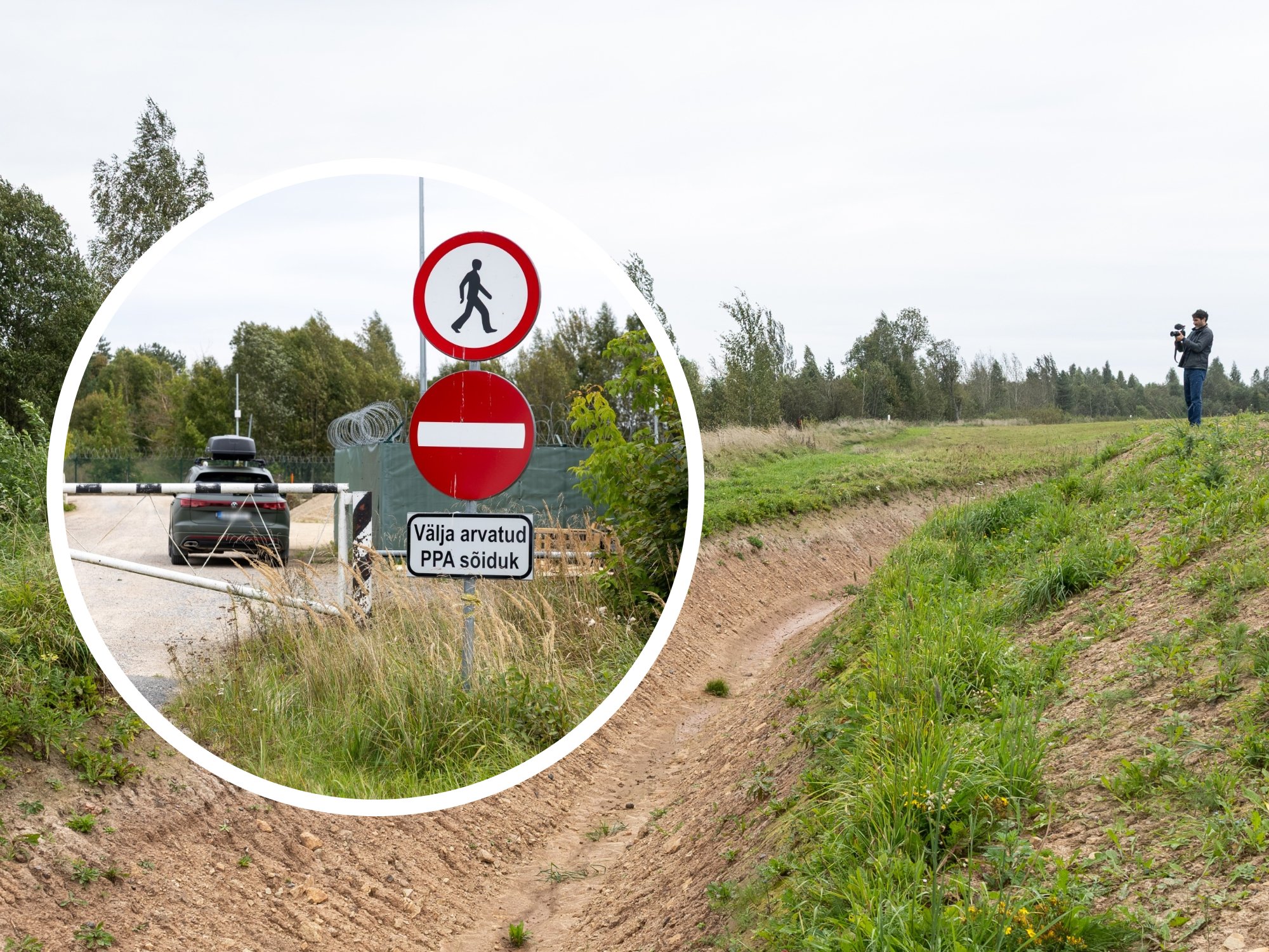 VIDEO JA FOTOD | Idapiirile rajatakse 40 kilomeetrit tankitõrjekraave ja 600 punkrit. Maaomanike veenmine saab hoo sisse