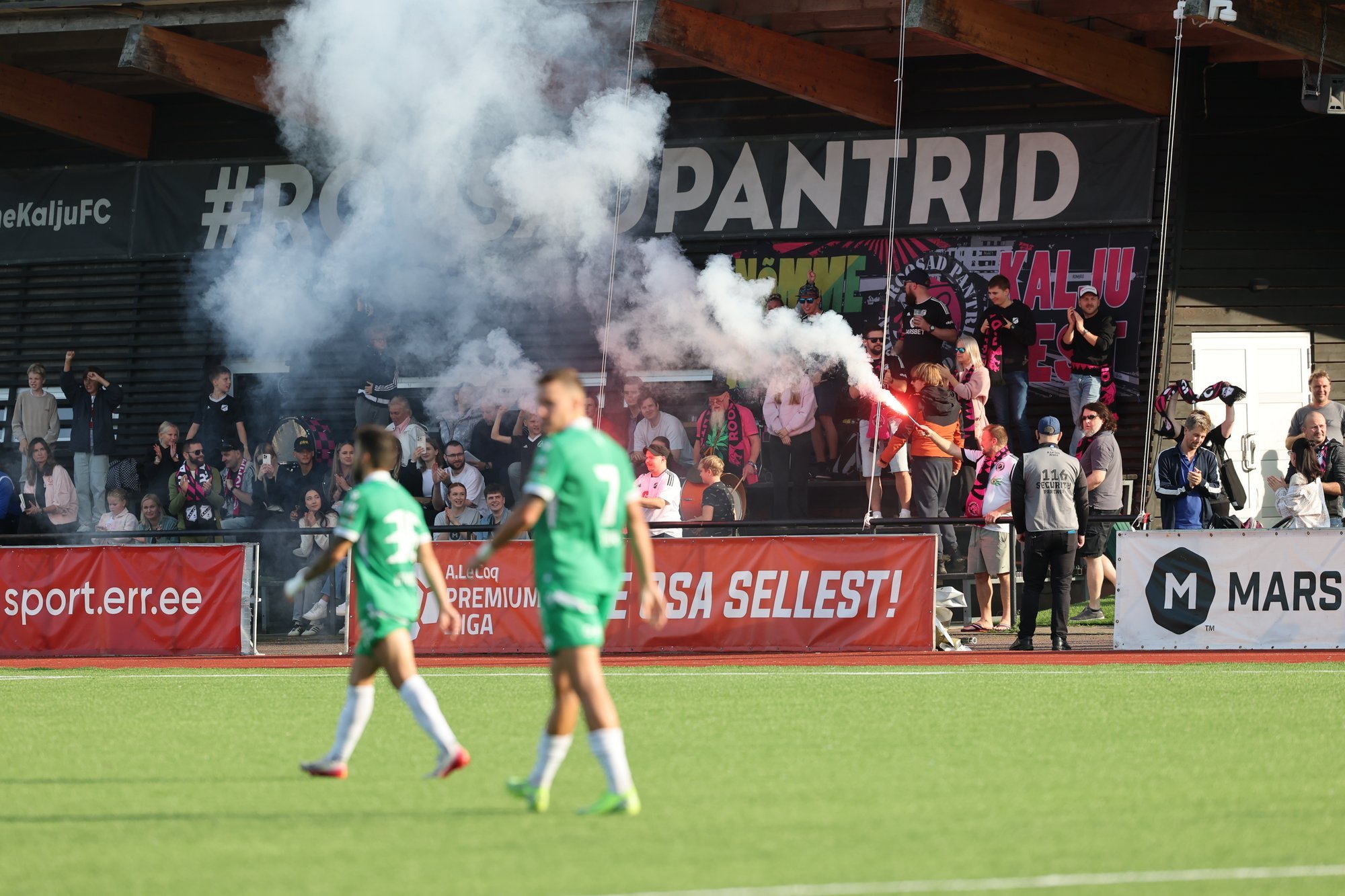 DELFI FOTOD | Kalju alistas kodus Levadia, kellel kipub tiitel käest libisema