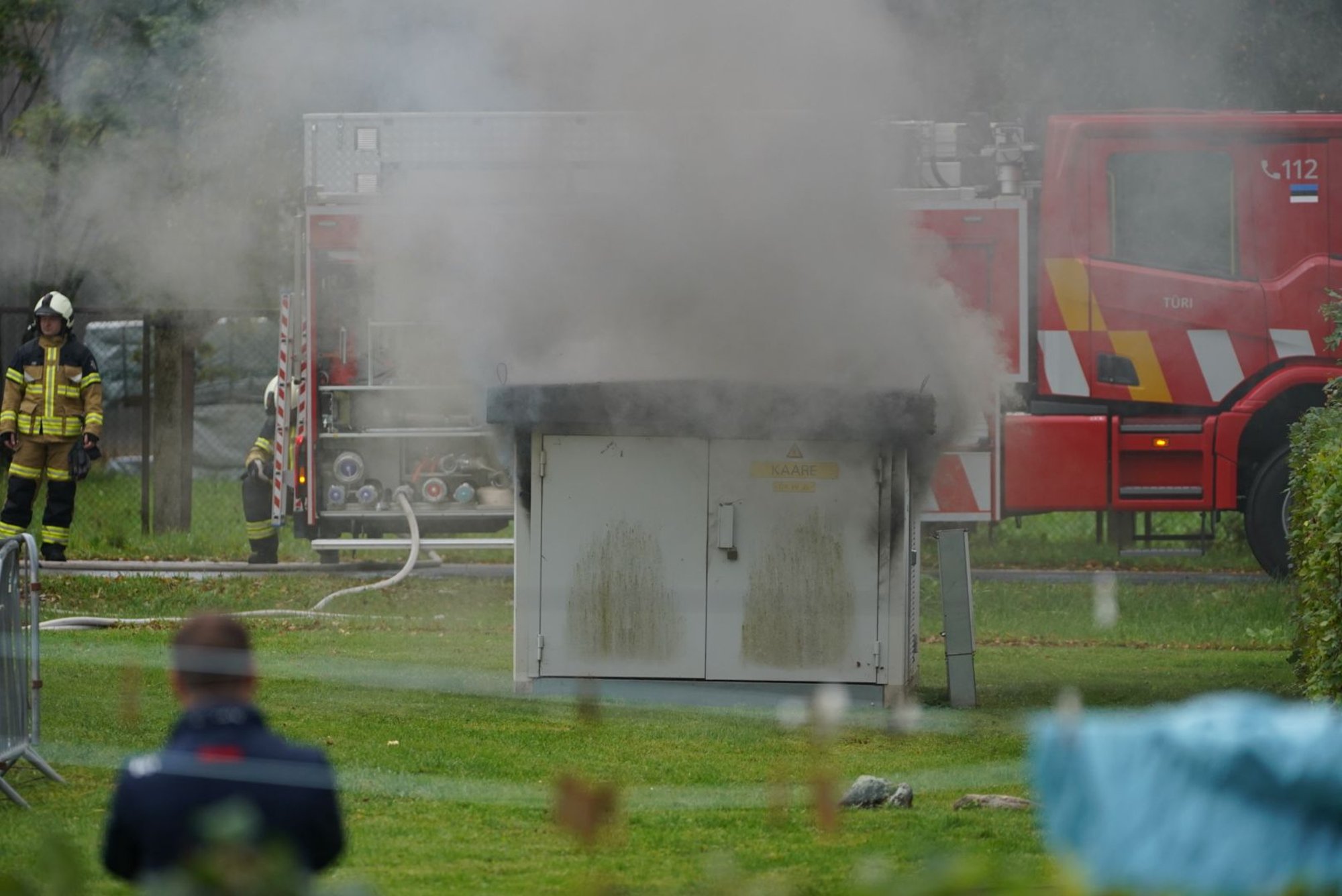 Türil põles alajaam, peaaegu 200 inimest on elektrita