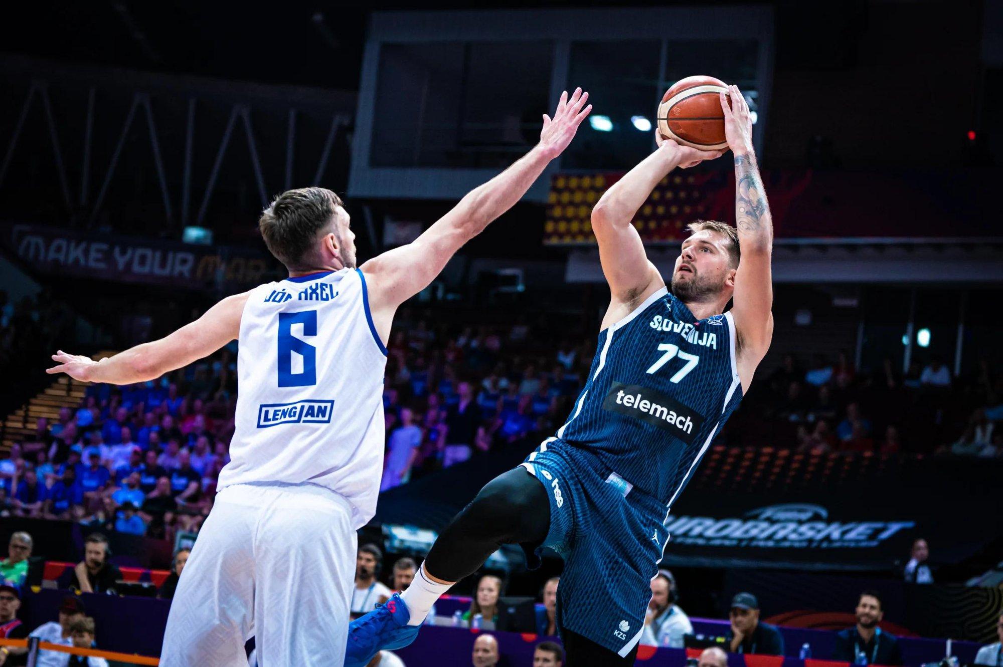 Doncic vedas Sloveenia kaheksandikfinaali, Gruusia nüpeldas Küprost