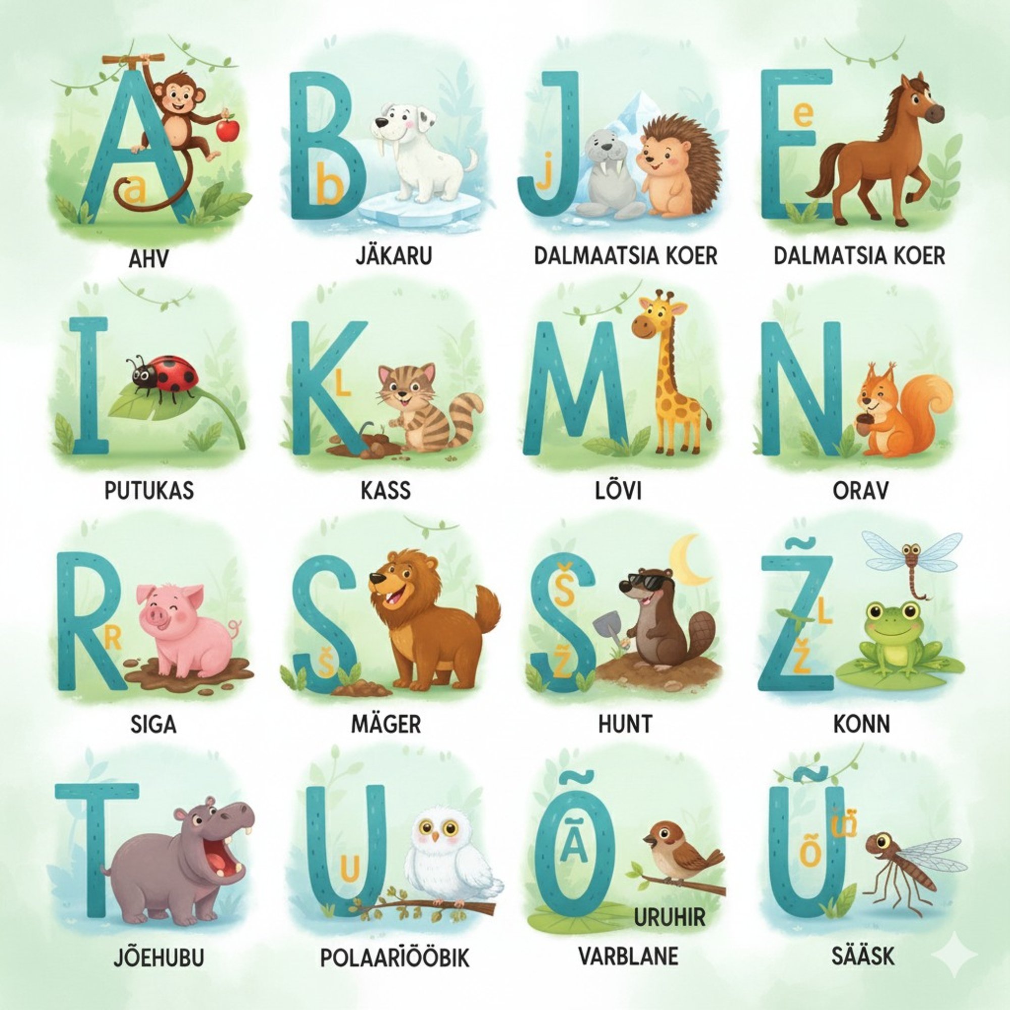 Jõehubu ja polaariööbik? Jänni jäänud tehisaru lõi aabitsa jaoks sootuks uued loomaliigid