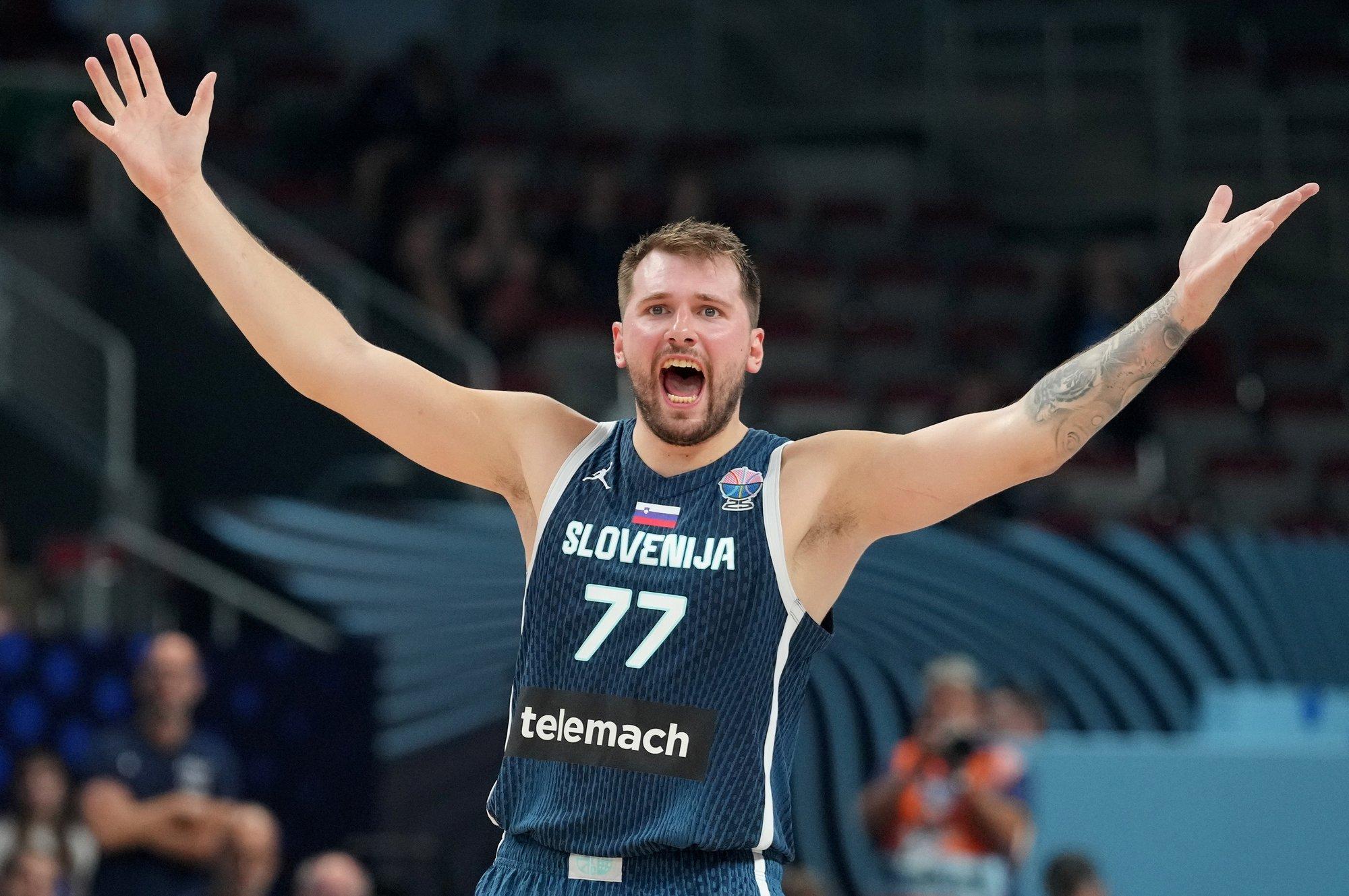 Luka Dončic on EM-i käigus saanud mitu tugevat hoopi, kuid on veerandfinaaliks valmis