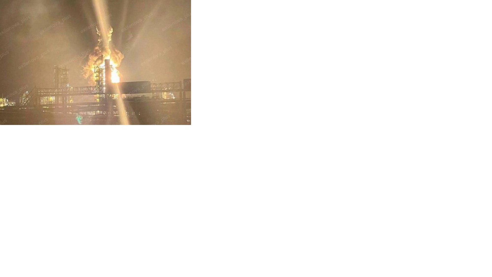 VIDEO | Reuters: Ukraina droonirünnak lõi rivist välja Leningradi oblasti suure naftatöötlemistehase ühe tootmisüksuse