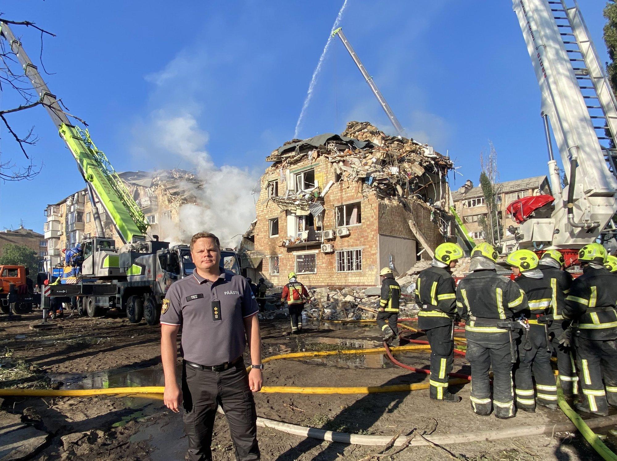 Eesti päästjad nägid, kuidas väike Kiievi tüdruk laibakotti pandi. „Peame veel kümme korda mõtlema, kuidas me end kaitseme“