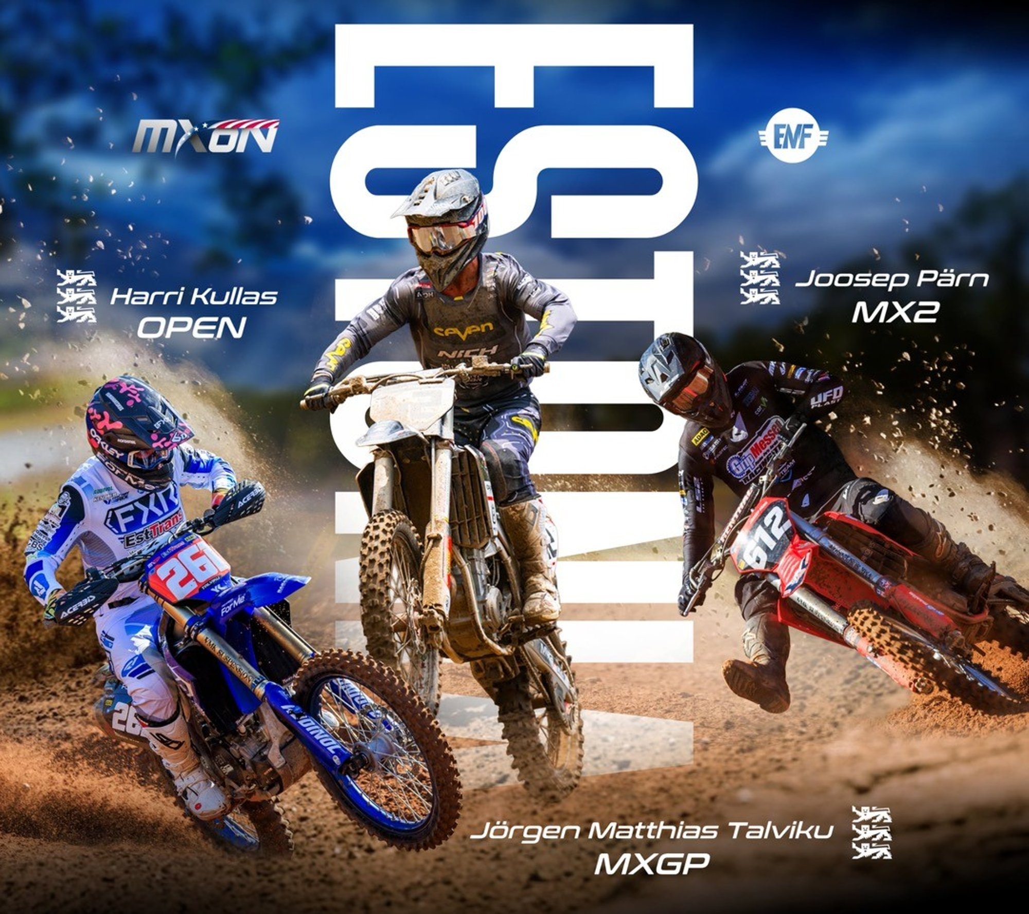 Selgus Eesti koondis tänavuseks Rahvuste krossiks