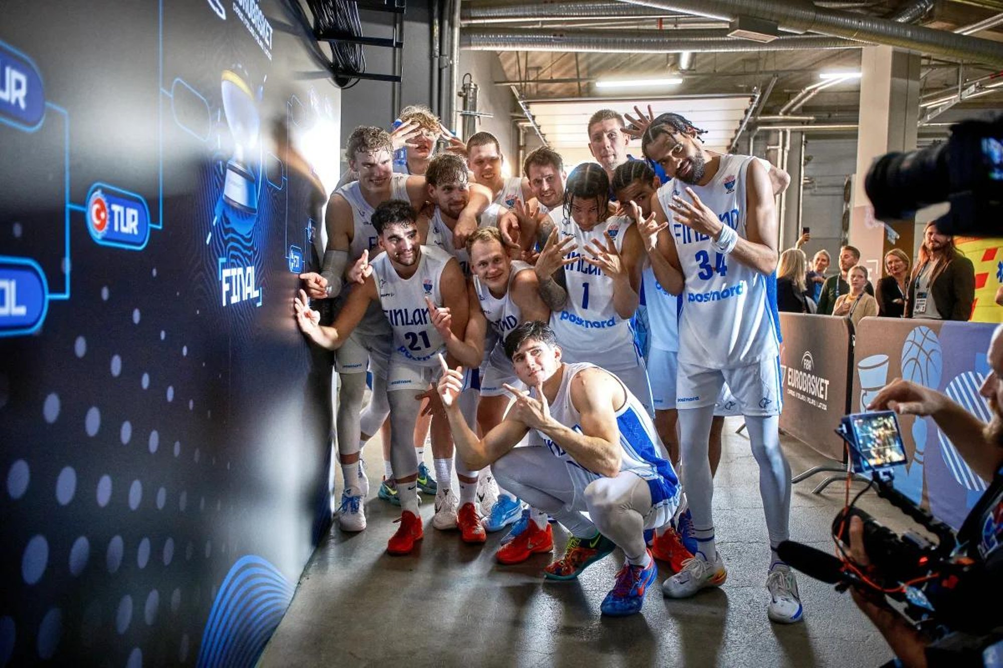 Soome korvpallikoondise kapten Salin vägeva võidu järel: olen üliõnnelik!