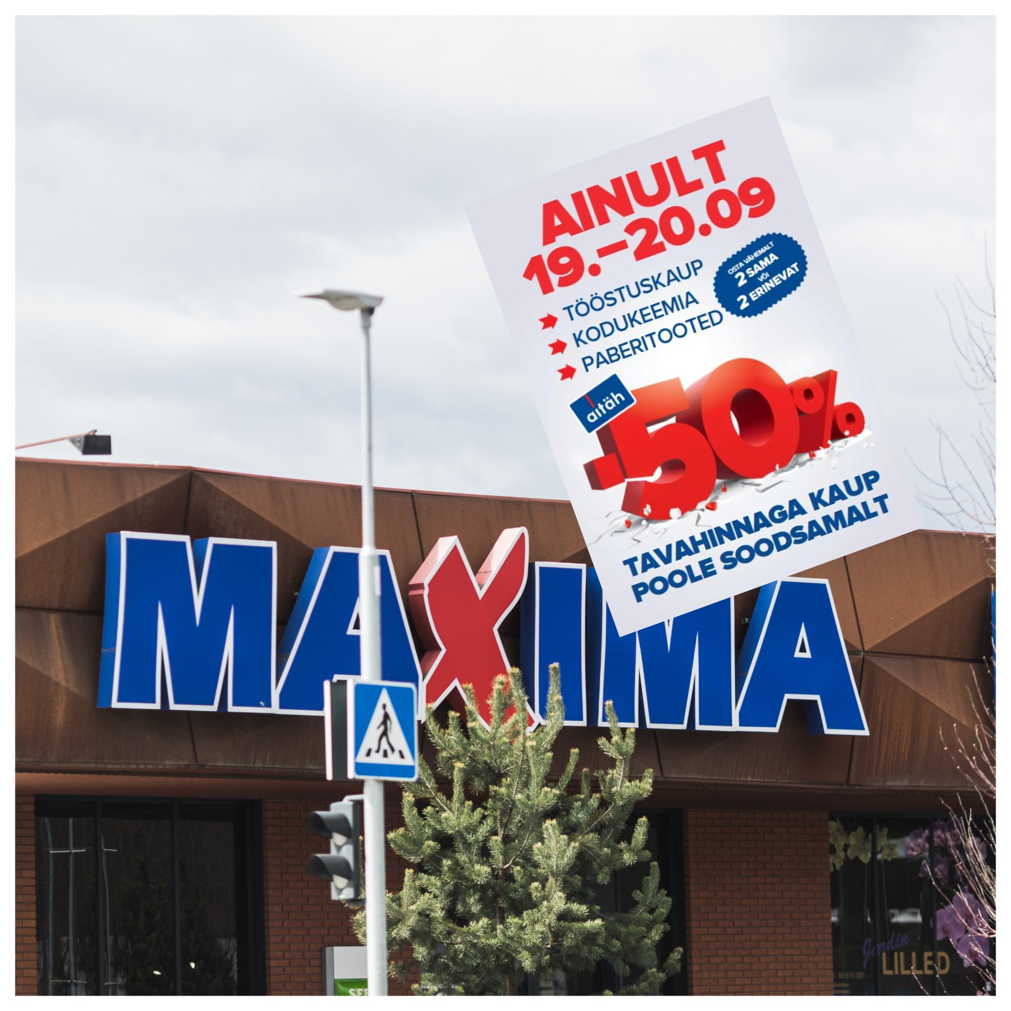 10 senti hinnast alla. Maxima kampaania „Osta kaks, saa üks tasuta“ ajal märkas klient veidraid allahindlusi