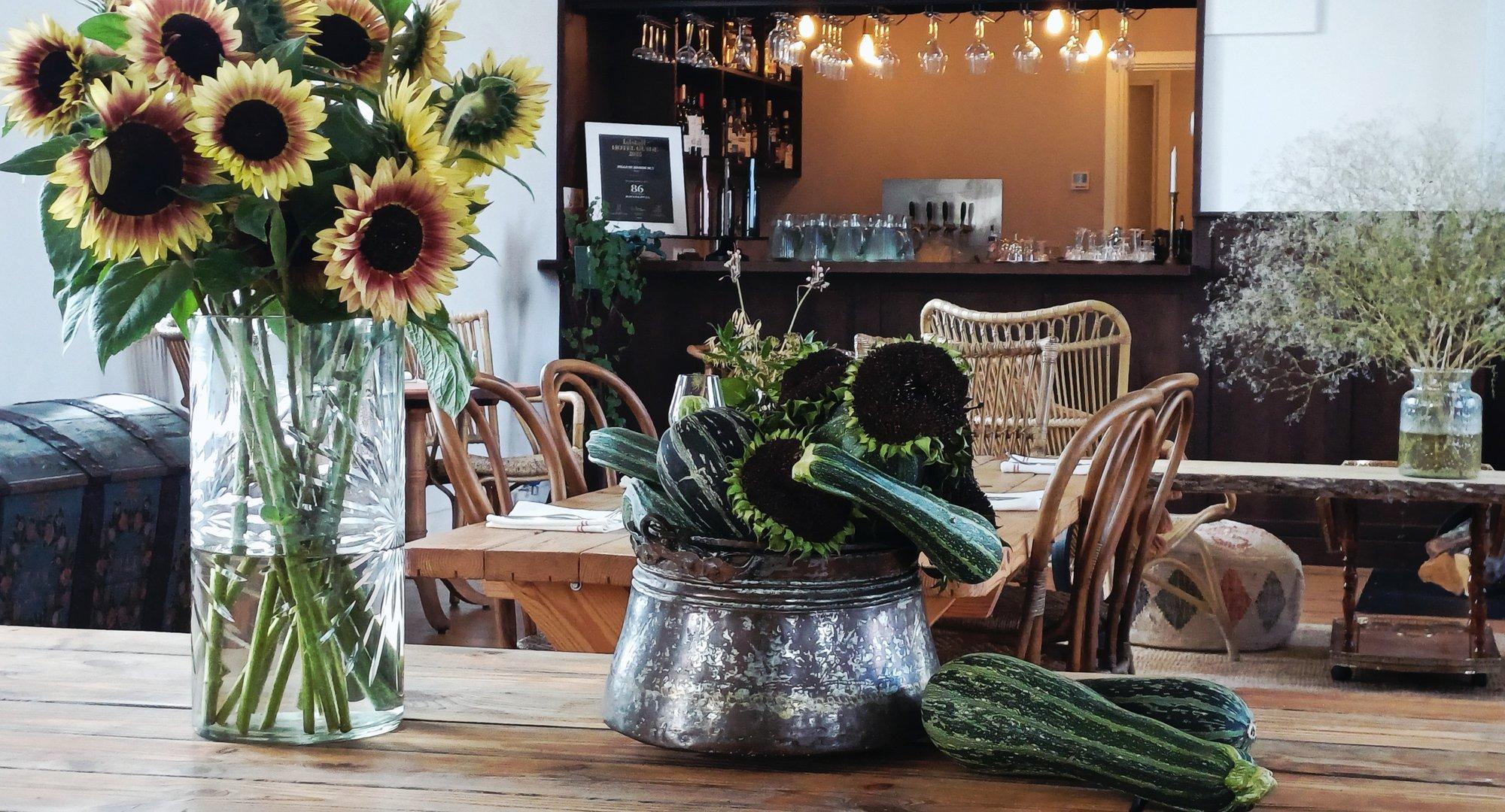 Suvikõrvitsauputuse korral saab neist valmistada kaunid lauaseaded