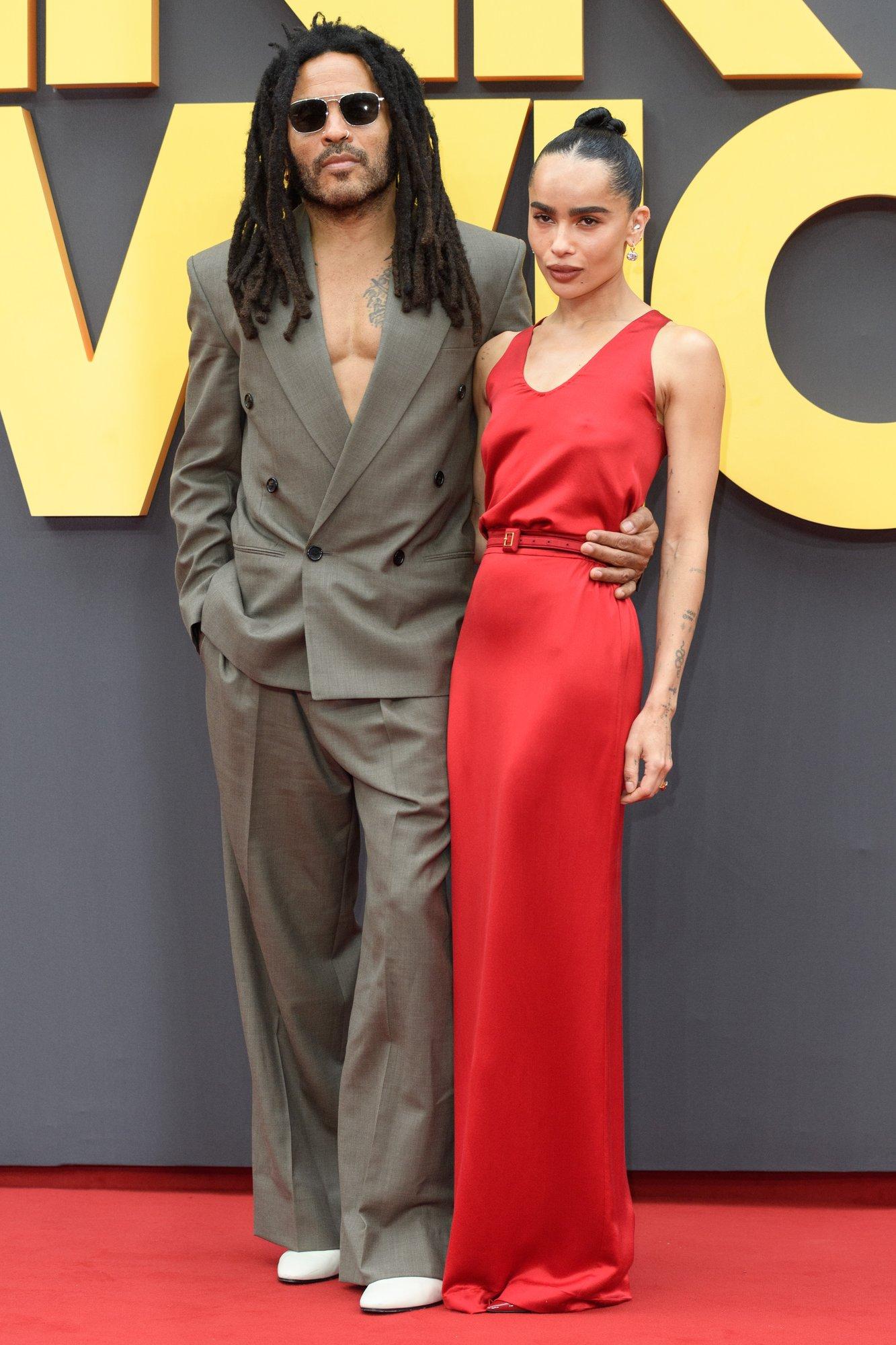 Zoë Kravitzi ja Harry Stylesi suhe on aina tõsisem! Näitlejanna tutvustas muusikut oma rokilegendist isale Lennyle