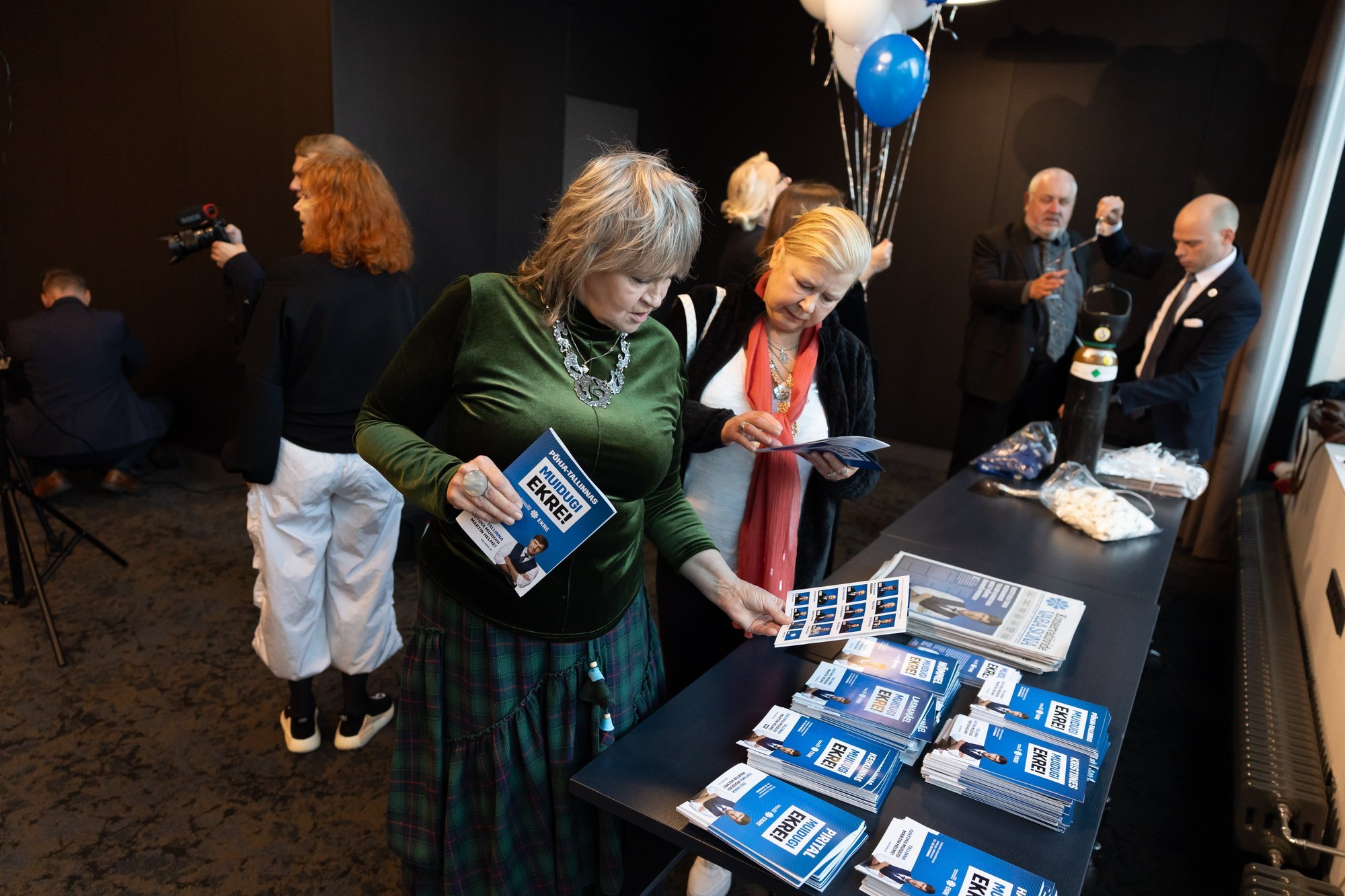 VIDEO ja FOTOD | EKRE tutvustas valimisprogrammi ja pealinna esinumbreid. Helme: Tallinn on meie jaoks raske koht