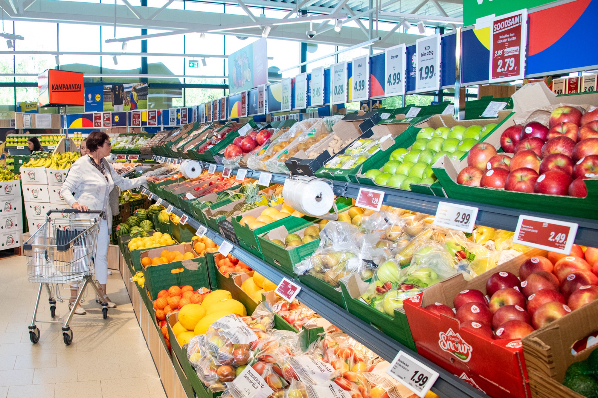 Lidl jäi Eestis veelgi sügavamasse kahjumisse