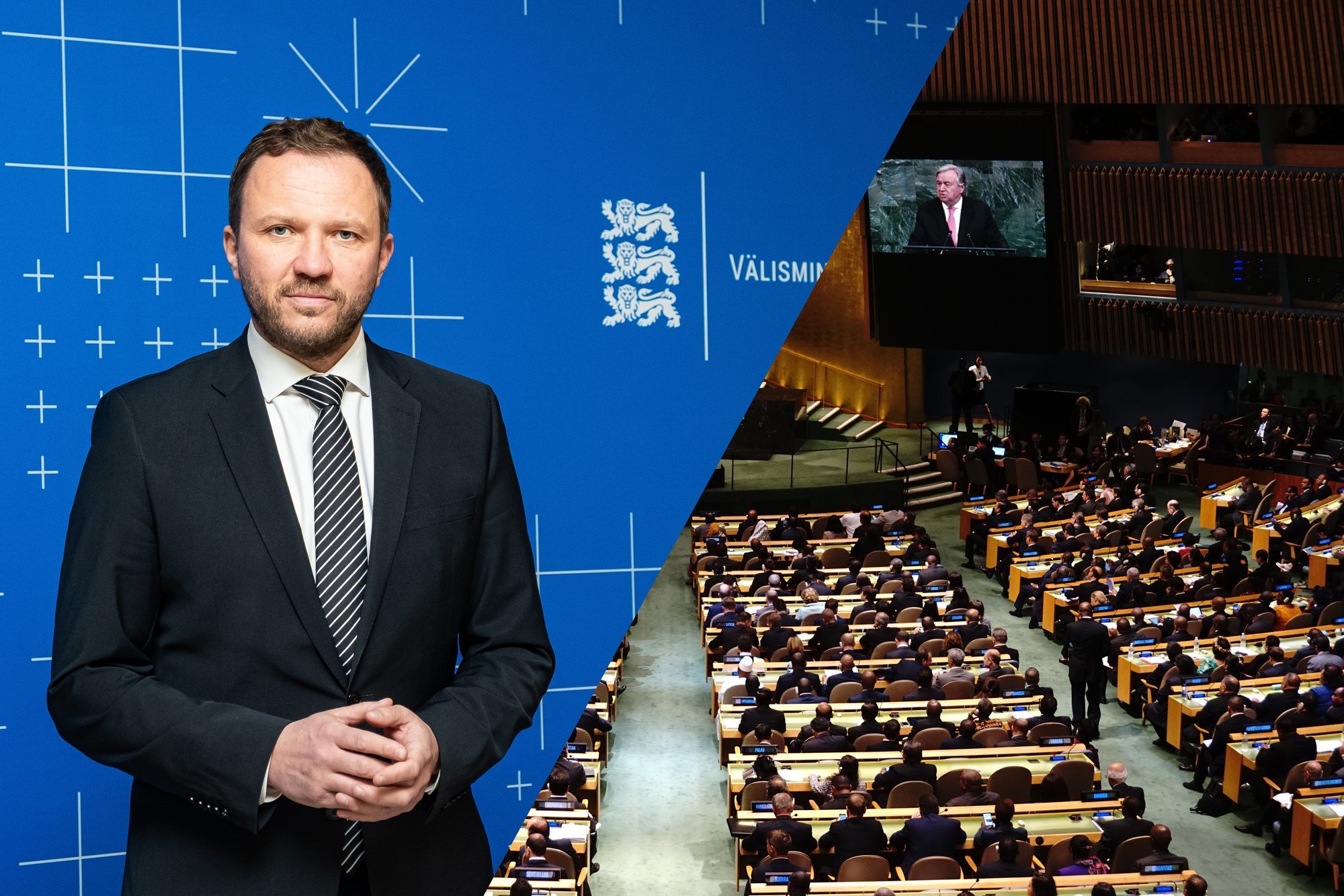 Välisminister Margus Tsahkna: julgeolekunõukogu ei saa olla agressori pelgupaik – ÜRO vajab muutust