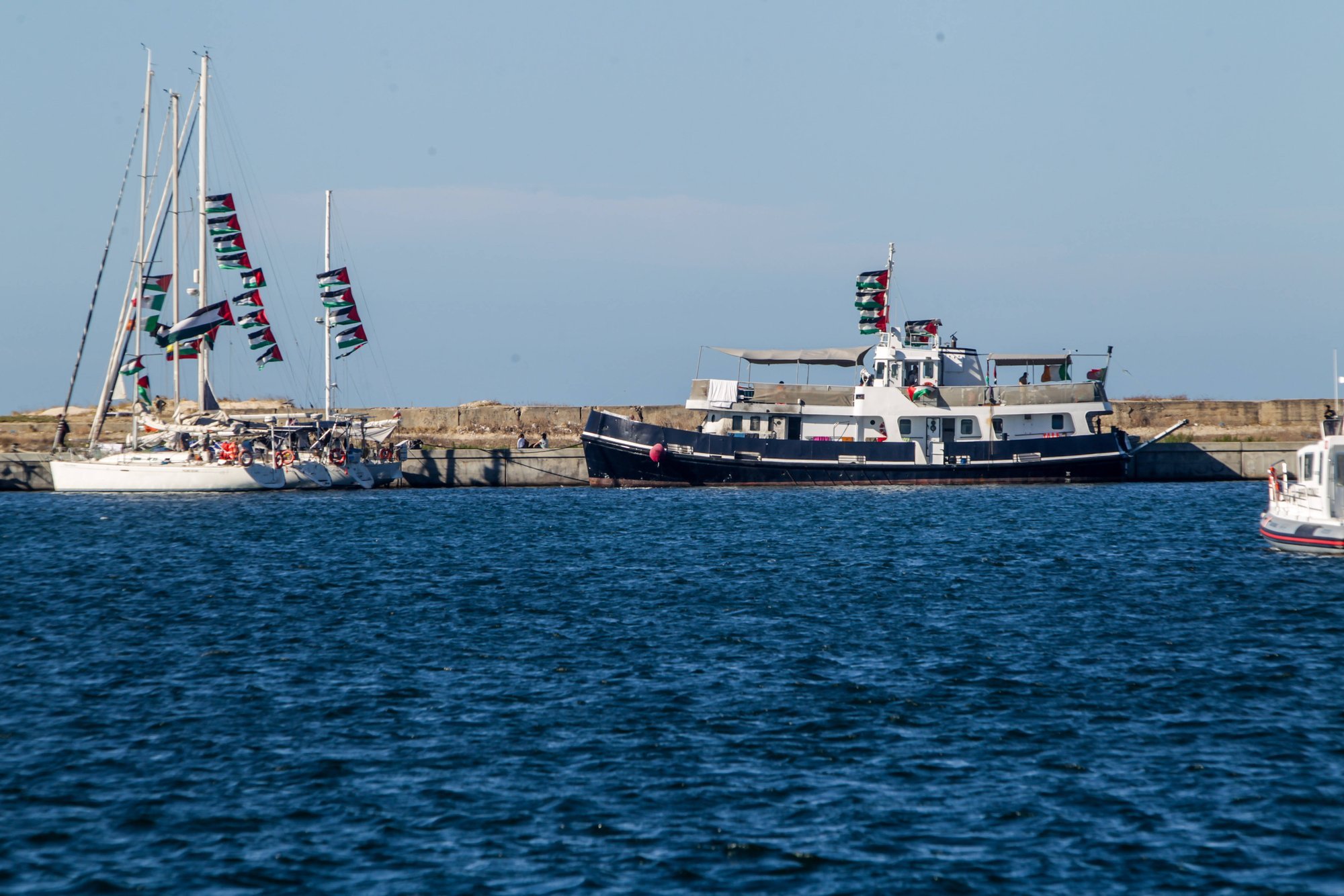 Greta Thunbergi vedava Gaza abilaevastiku teatel ründasid neid Iisraeli droonid