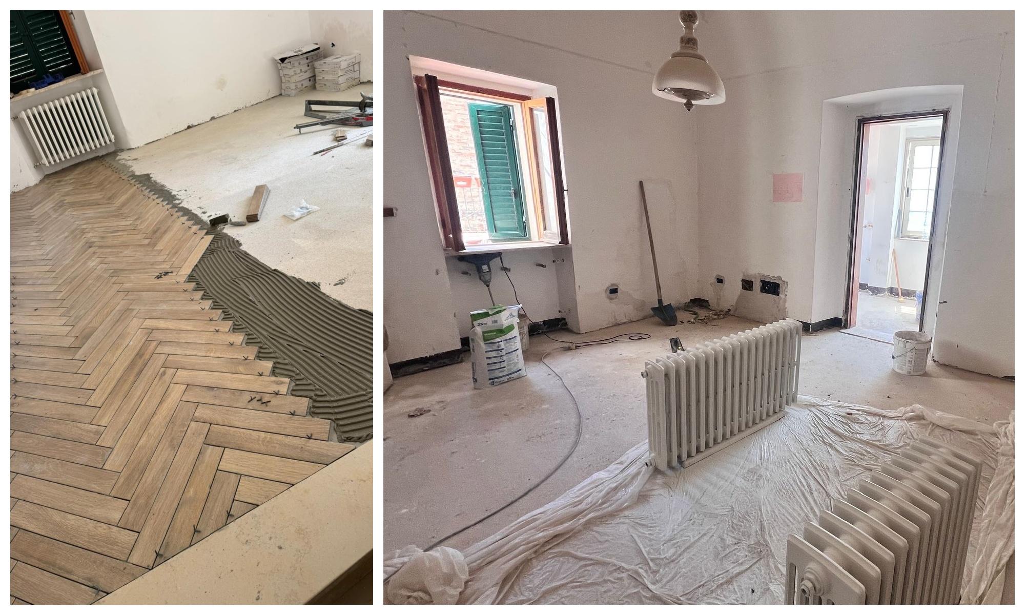 ITAALIA REMONDIBLOGI | Valesti plaaditud põrandad ja muud jamad, mis distantsilt renoveerides ette võivad tulla