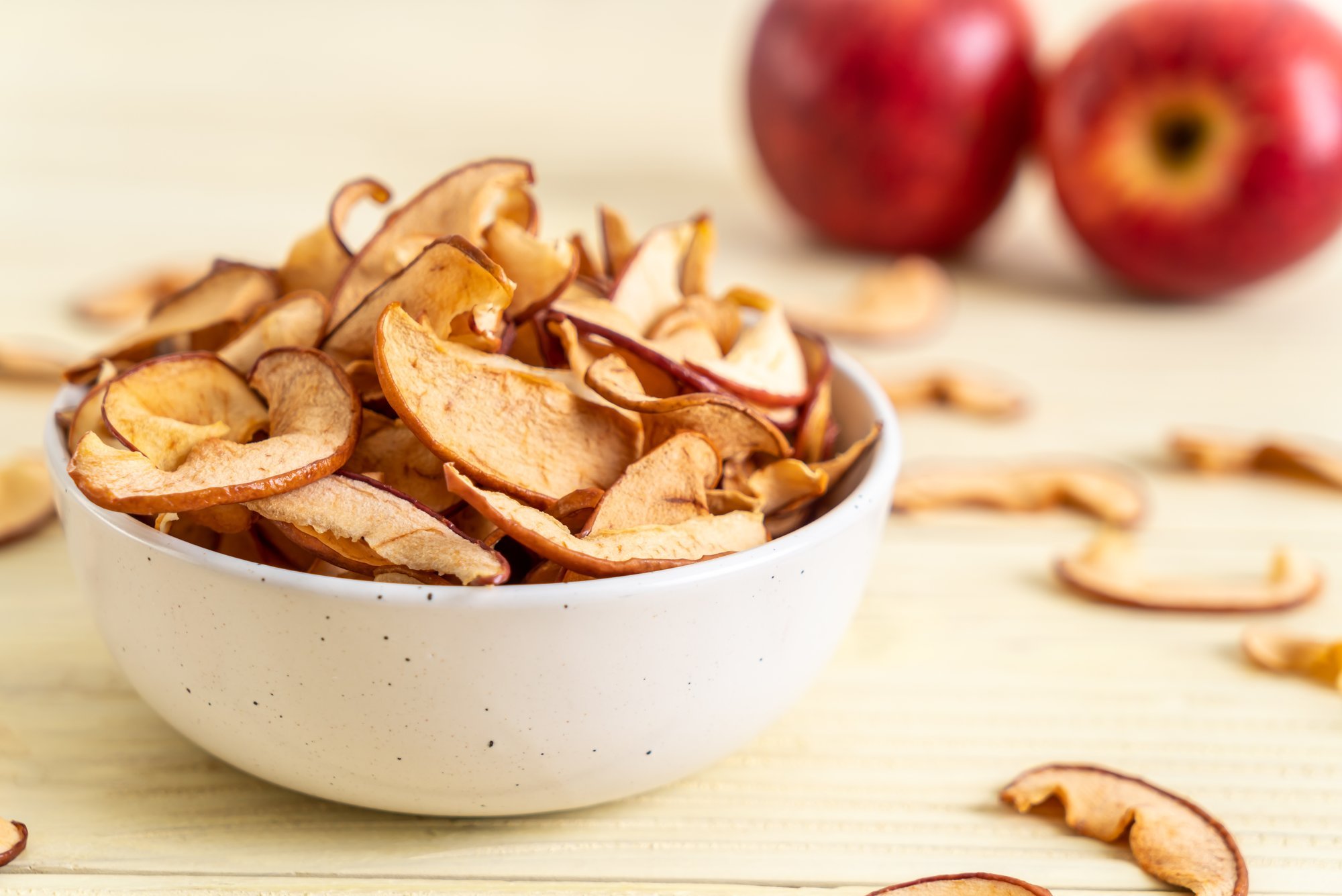 Neid nippe kasutades kuivatad õunad nii, et need lausa sulavad suus