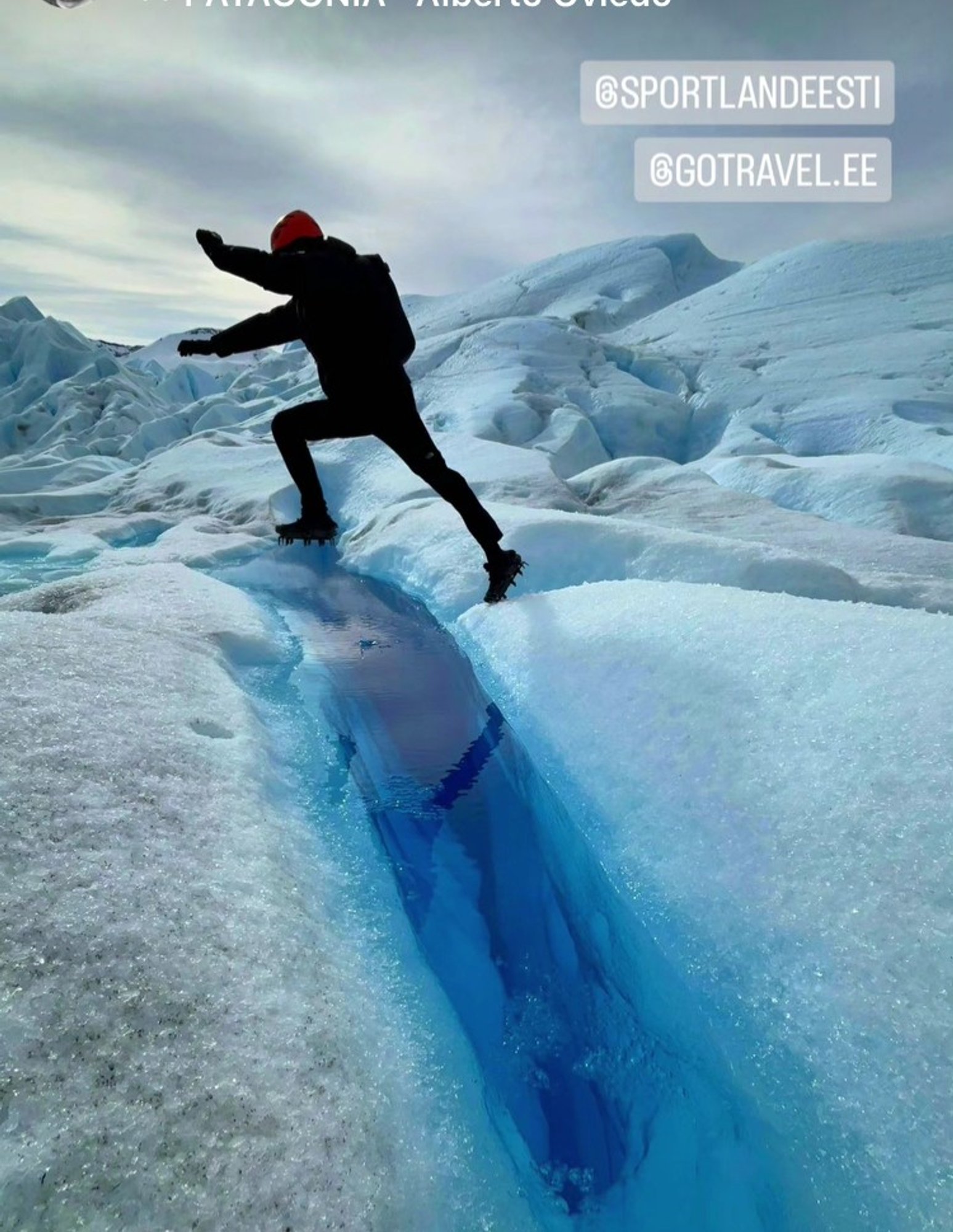 „Kaks kanget“ läheb ekstreemseks: Teet Margna liugleb liustikul