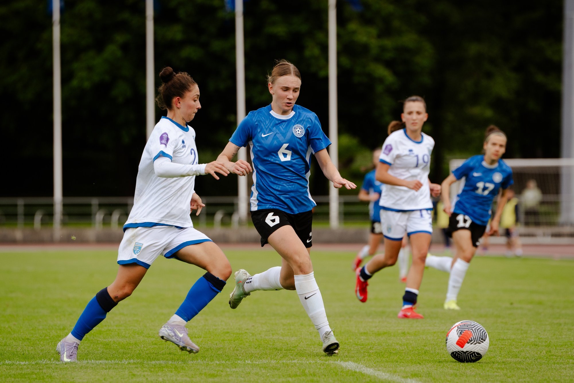 Selgus Eesti naiste jalgpallikoondise koosseis Balti turniiriks