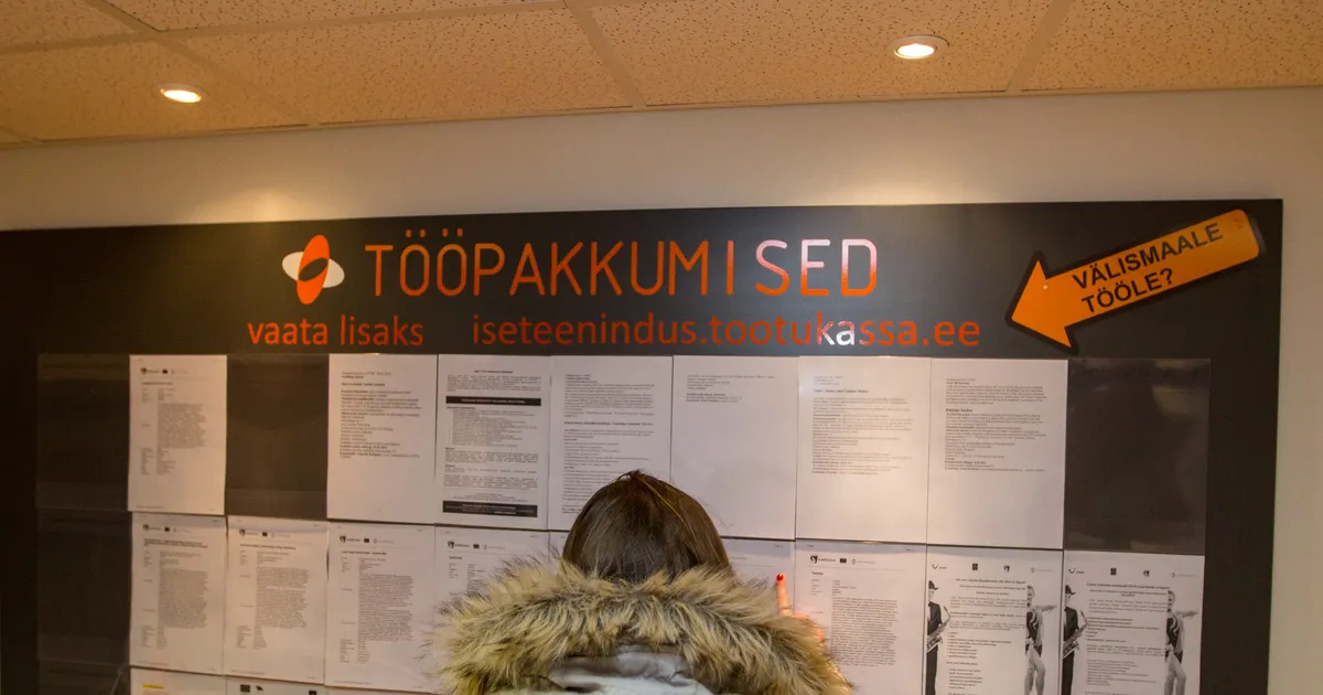 GRAAFIK ⟩ Eesti on Euroopas tõusnud üheks suurima tööpuudusega riigiks