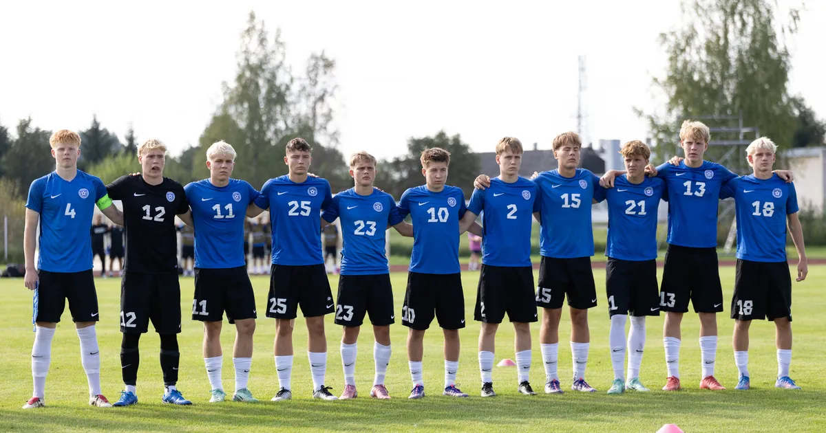 Eesti jalgpallinoored said Itaalia eakaaslastelt 1:8 koslepi. Peatreener: numbrid on väga koledad