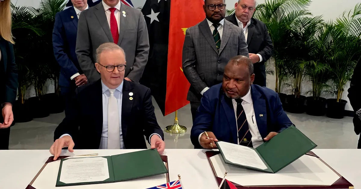Paapua Uus-Guinea kiitis heaks vastuolulise kaitselepingu Austraaliaga