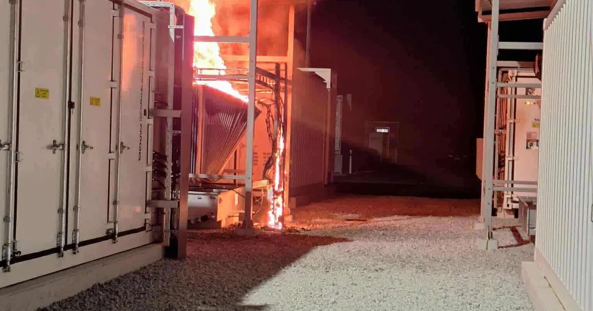 Kiisa elektrijaamas oli tulekahju