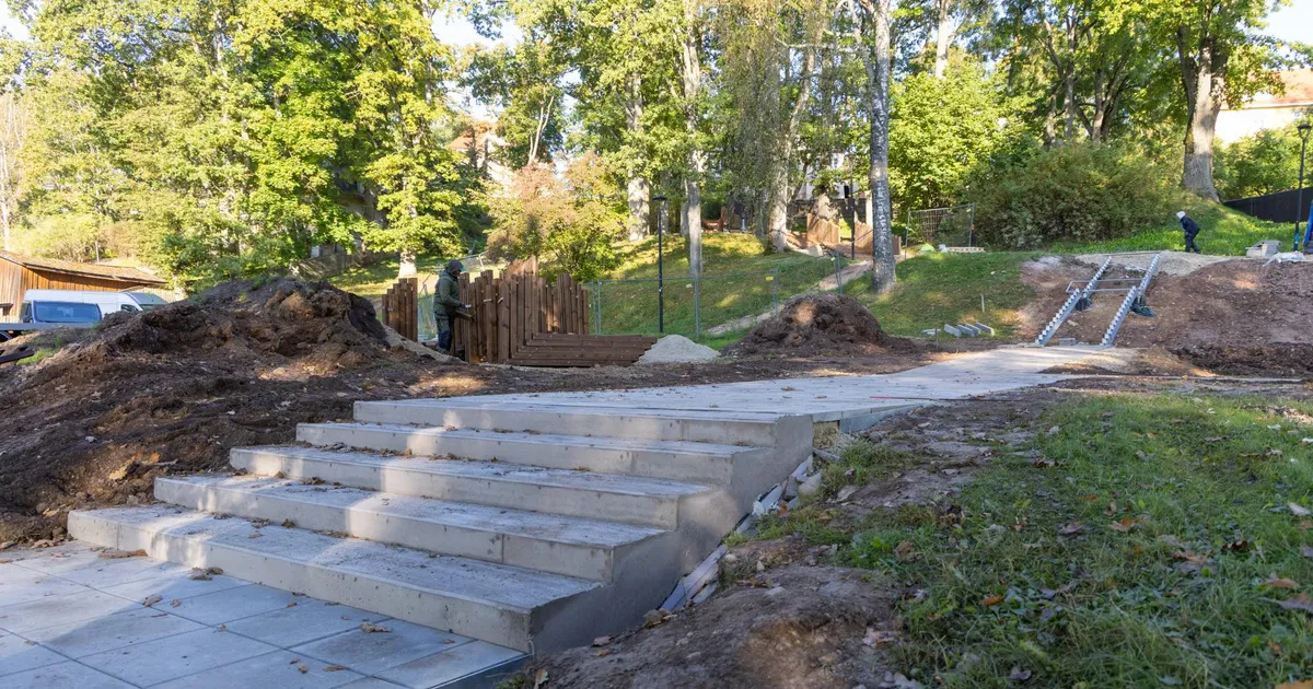 Trepimäge sissejuhatavate astmete betooni valamine kergitas tööde hinda