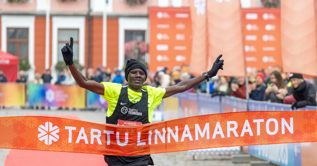 GALERII ⟩ Tartu linnamaratoni võitis rajarekordiga keenialane Julius Muriuki Wahome, naiste parim oli Liis-Grete Hussar