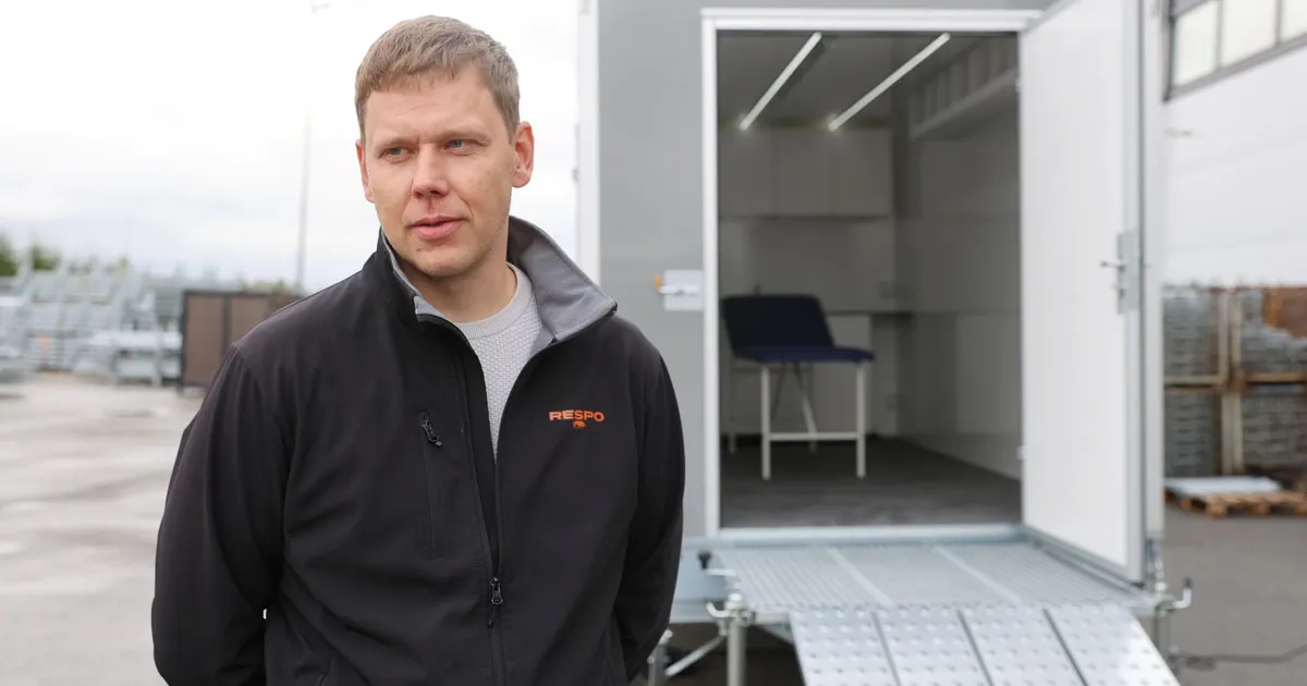 Mobiilne meditsiinisoojak sõidab peatselt Ukrainasse